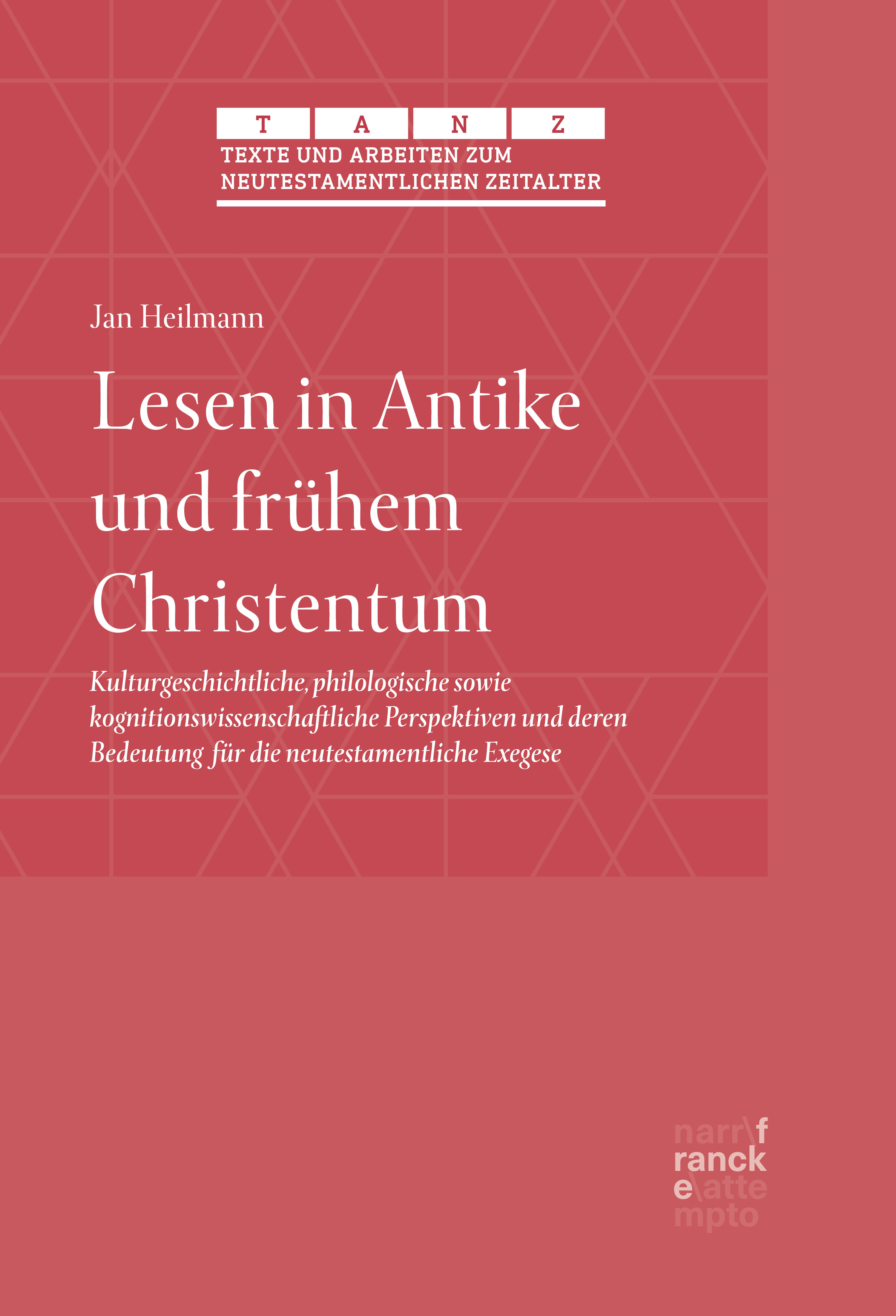 Обложка книги «Lesen in Antike und frühem Christentum»