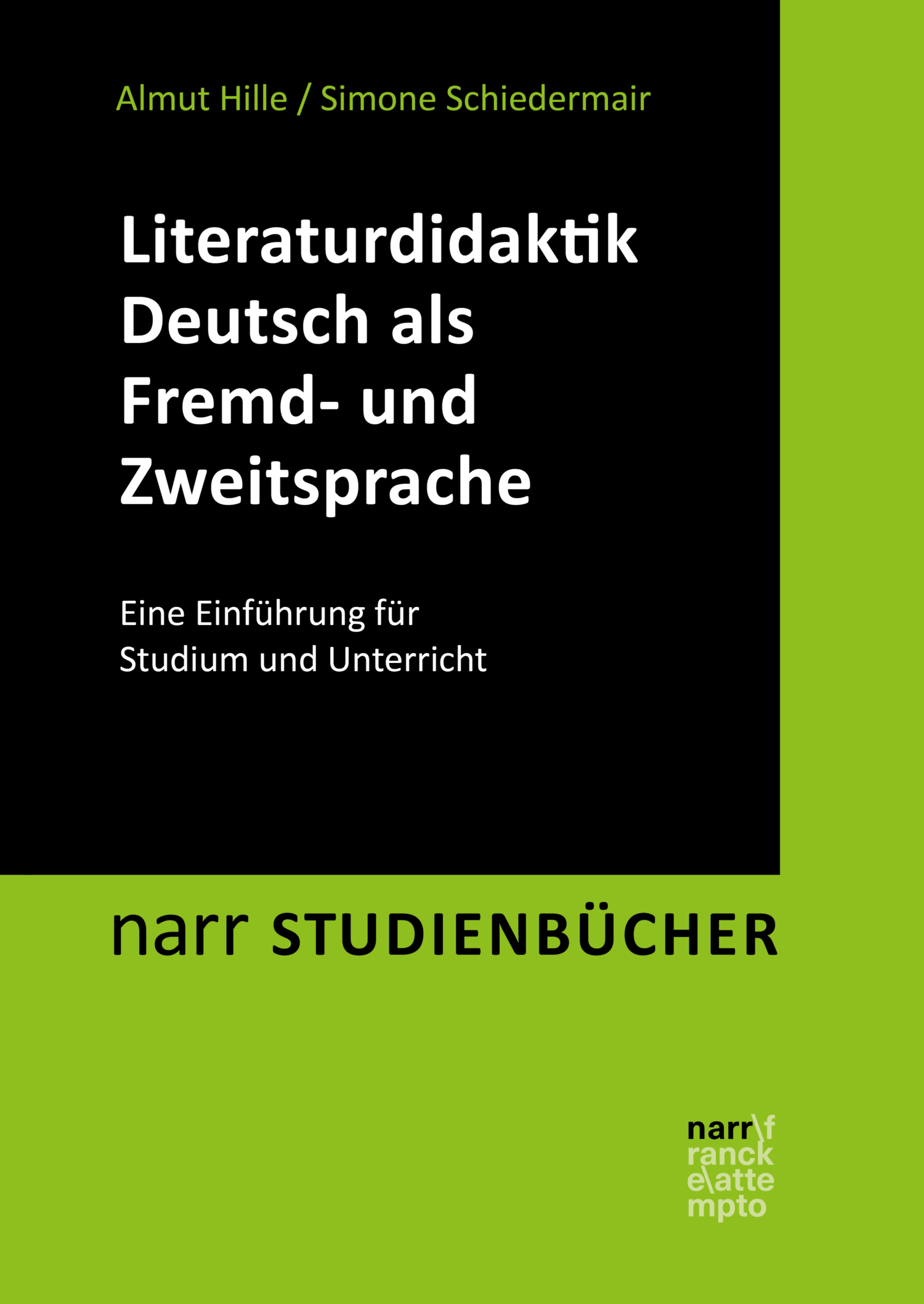 Обложка книги «Literaturdidaktik Deutsch als Fremd- und Zweitsprache»
