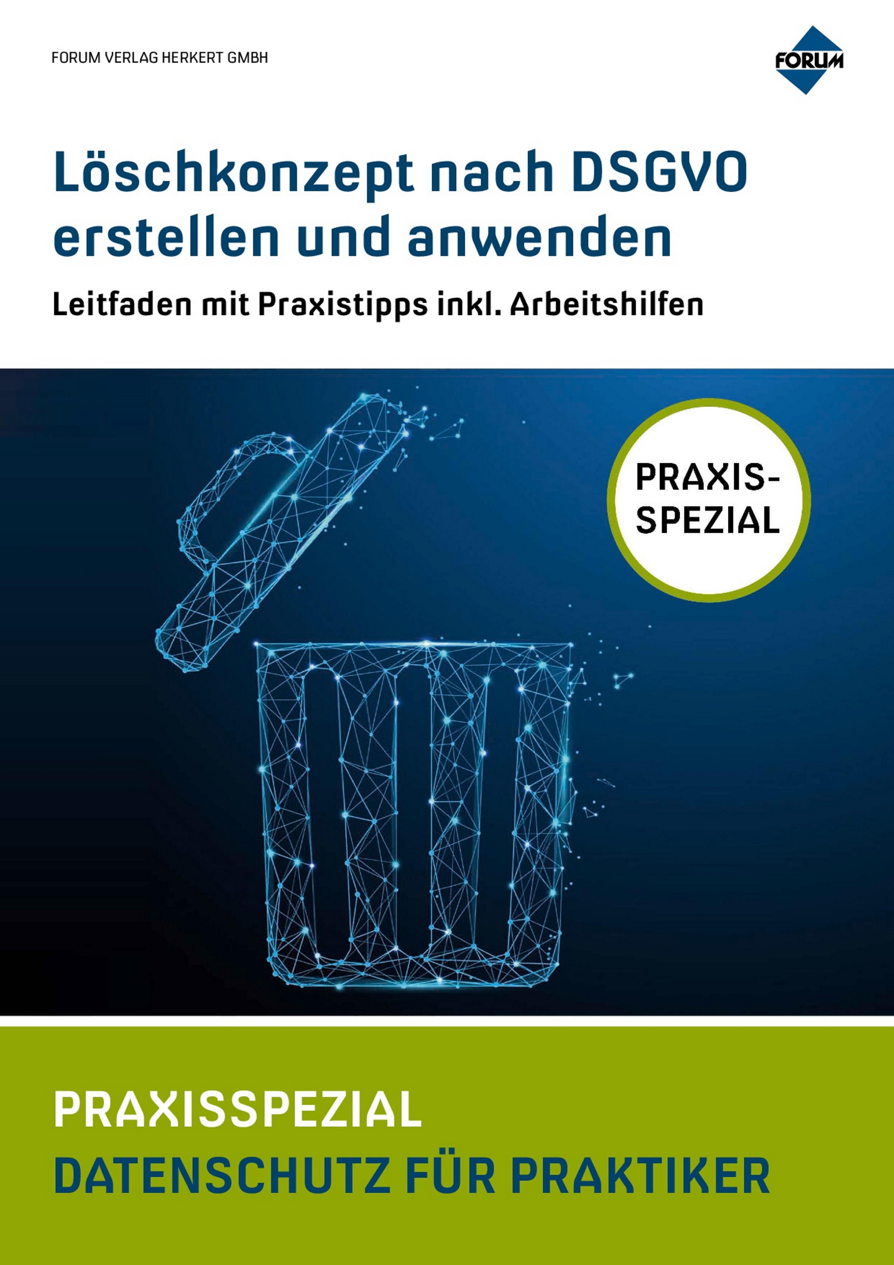 Обложка книги «Löschkonzept nach DSGVO erstellen und anwenden»