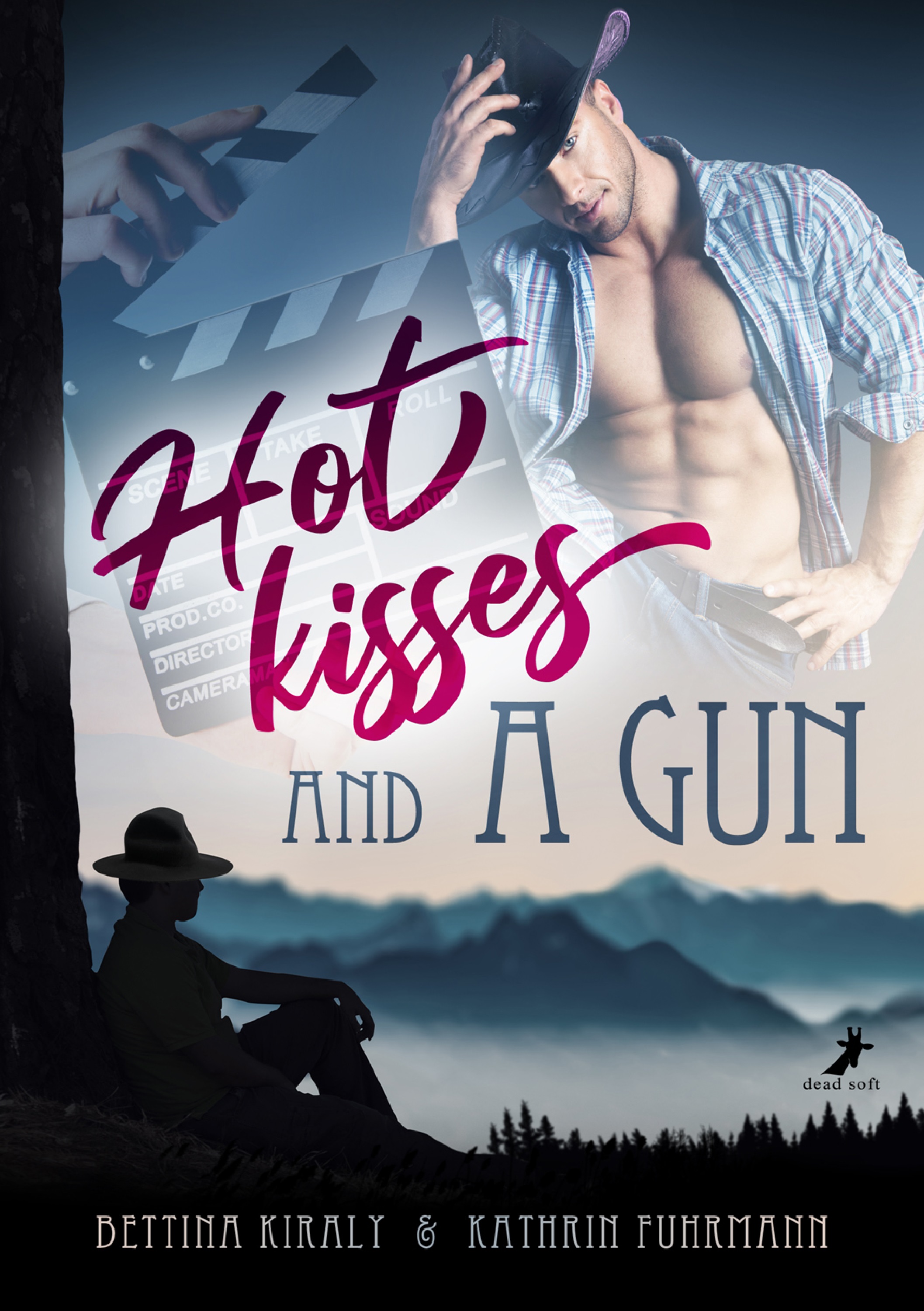 Обложка книги «Hot kisses and a gun»