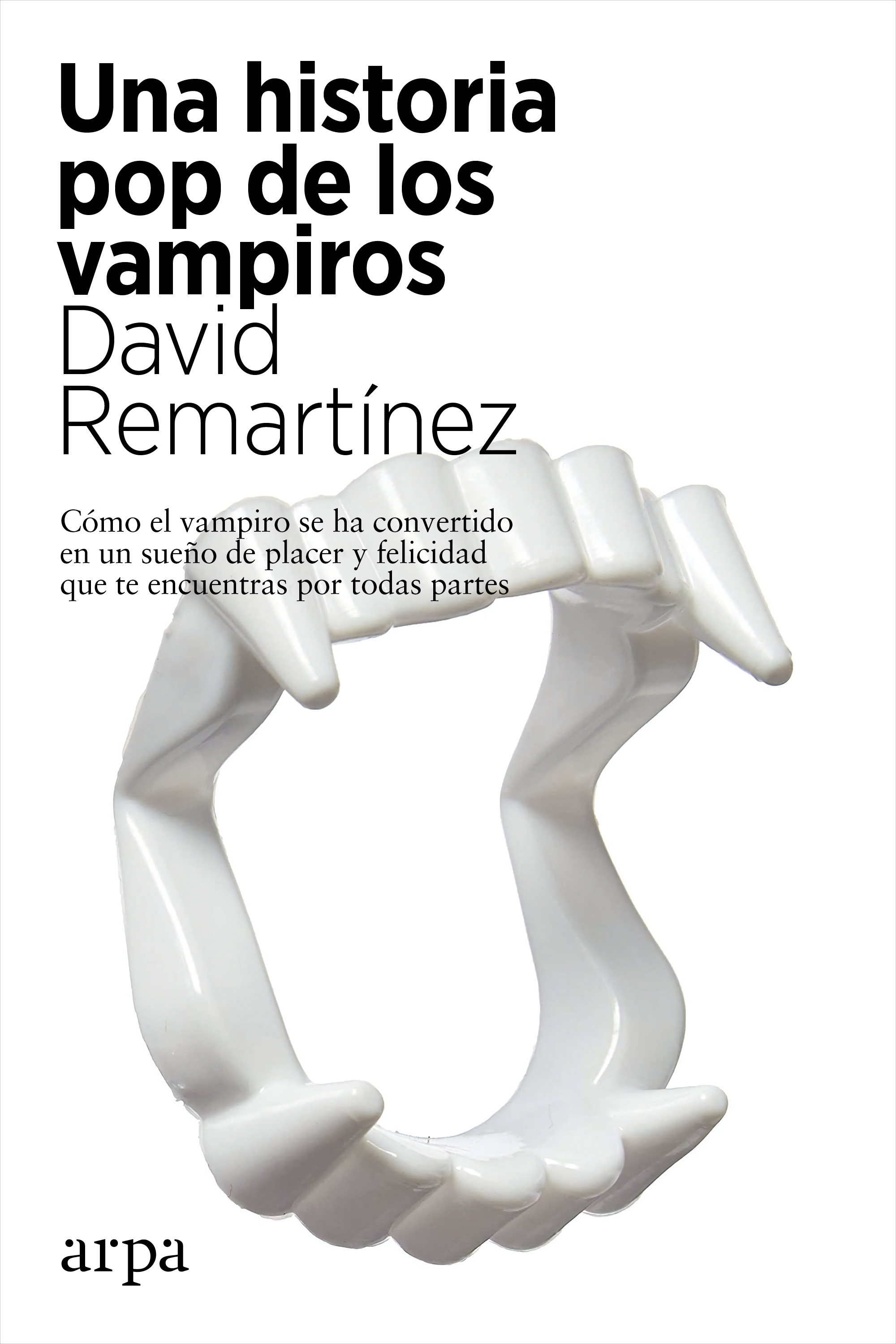 Обложка книги «Una historia pop de los vampiros»