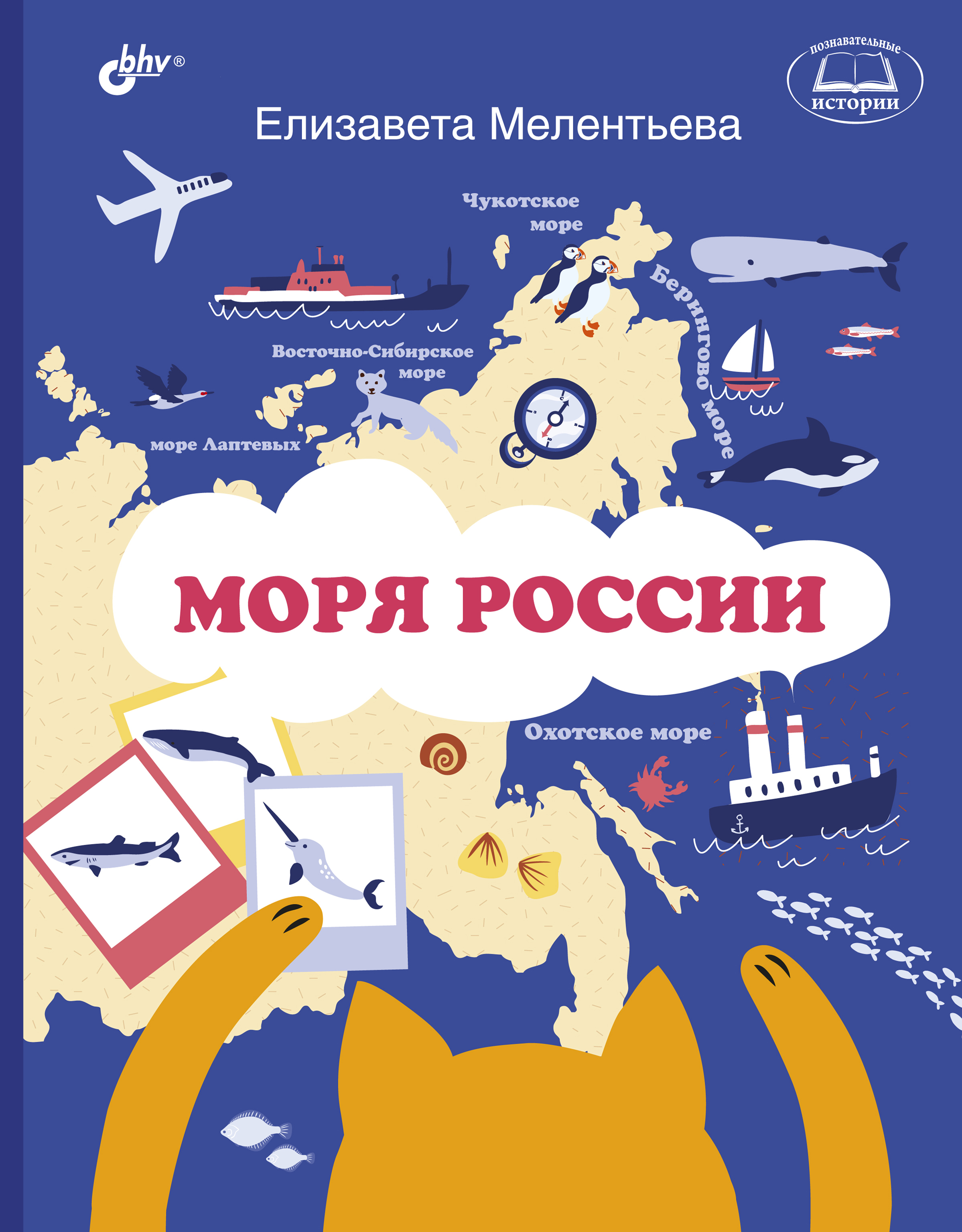 Обложка книги «Моря России»