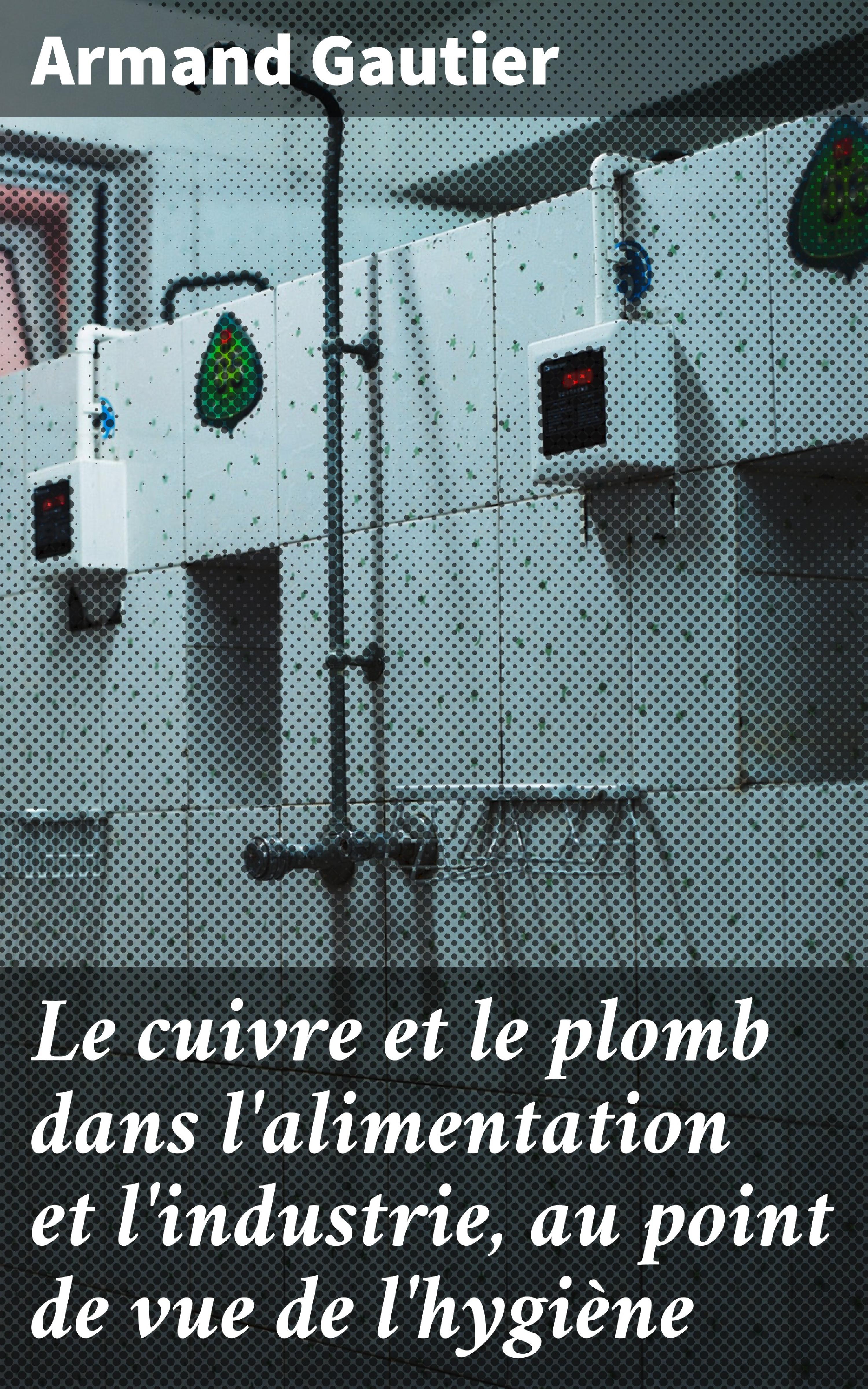 Обложка книги «Le cuivre et le plomb dans l'alimentation et l'industrie, au point de vue de l'hygiène»