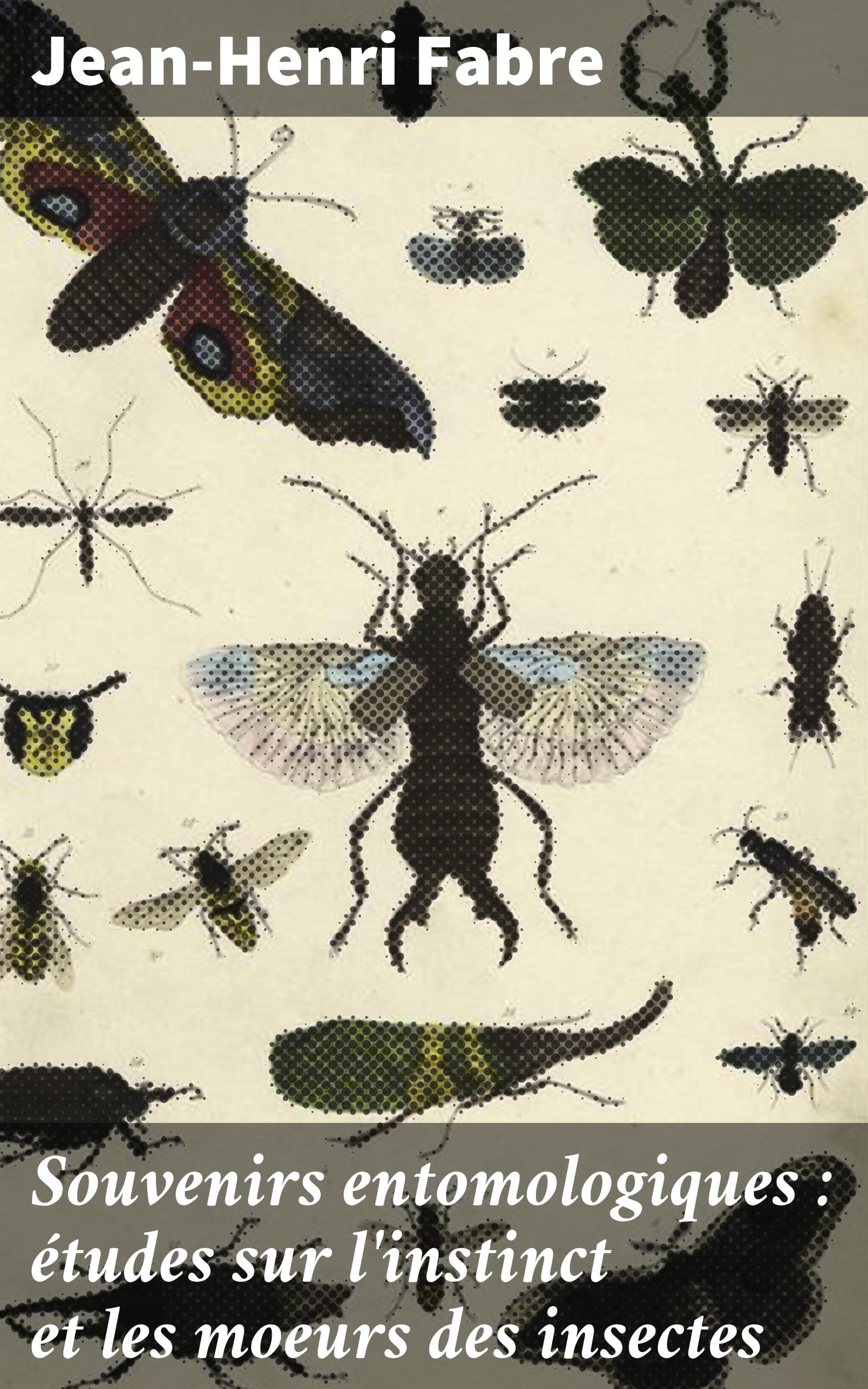 Обложка книги «Souvenirs entomologiques : études sur l'instinct et les moeurs des insectes»