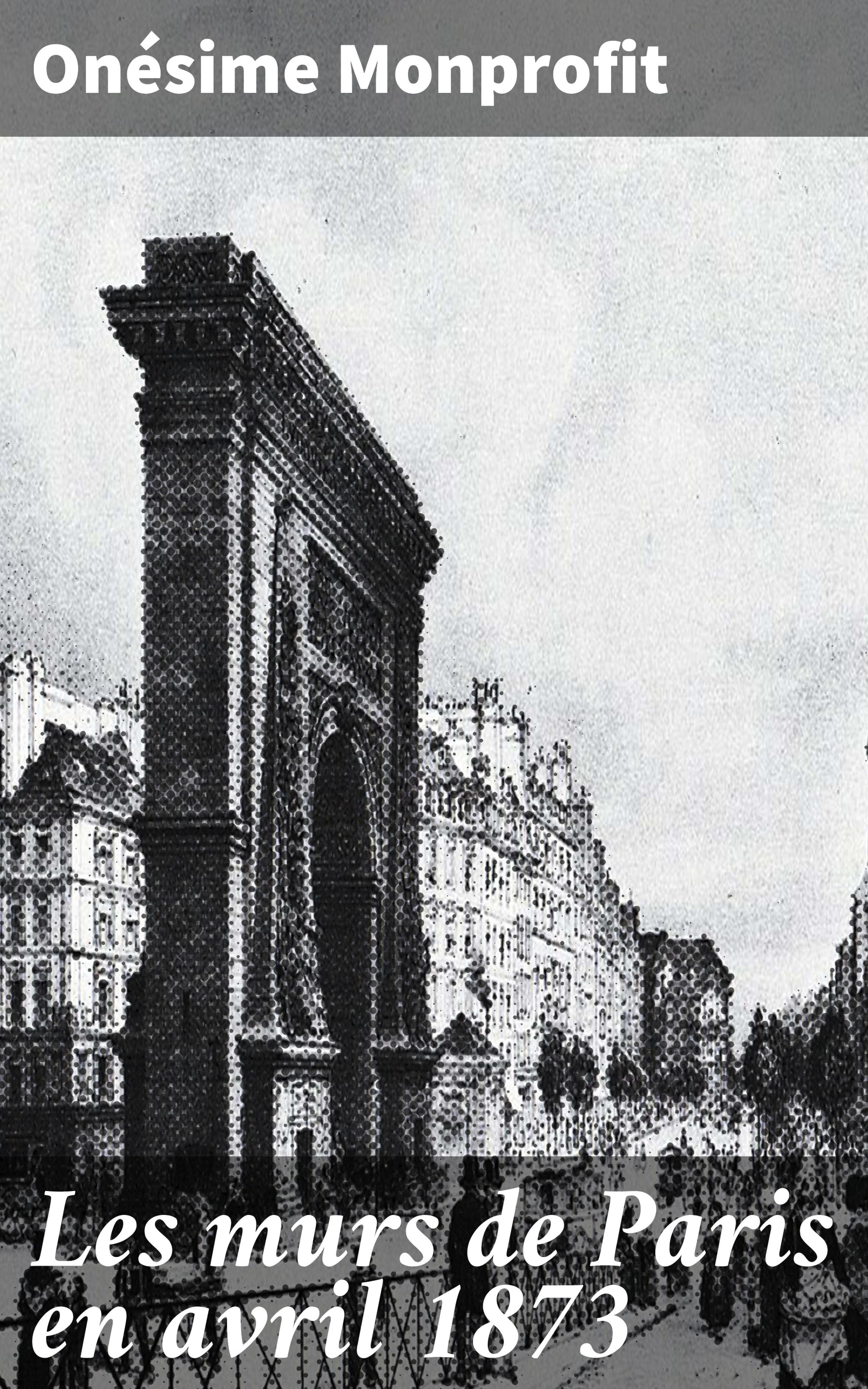 Обложка книги «Les murs de Paris en avril 1873»