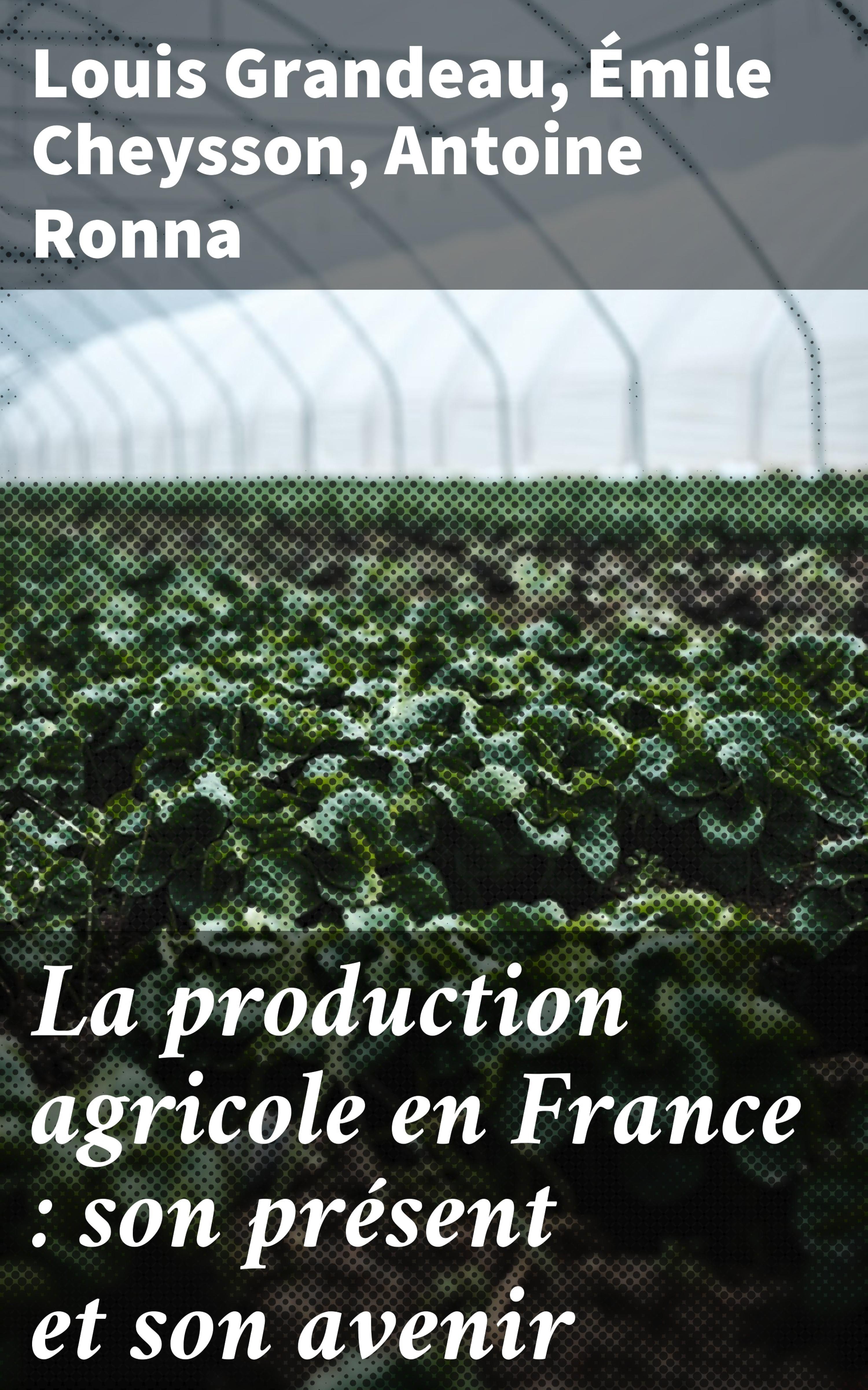 Обложка книги «La production agricole en France : son présent et son avenir»