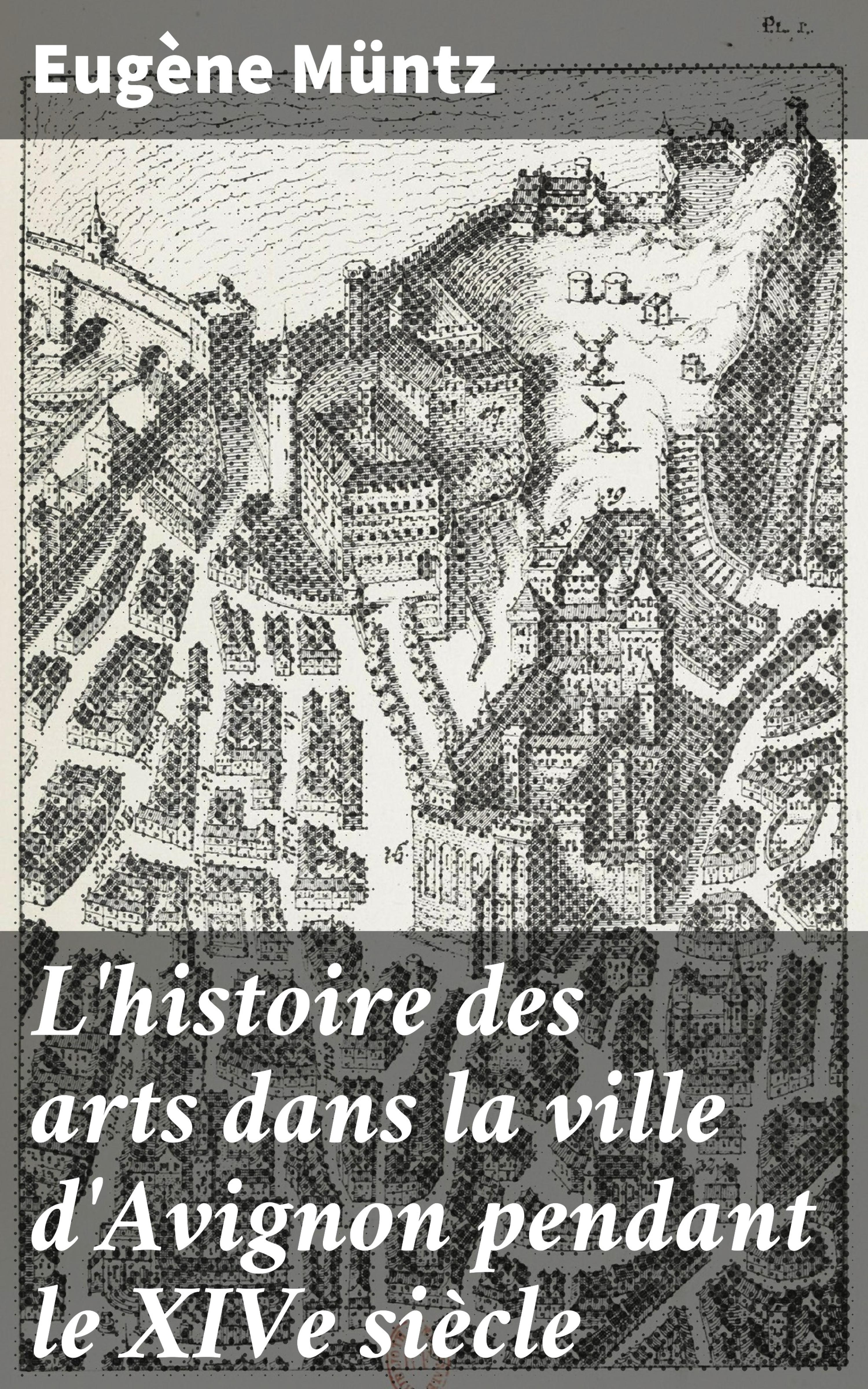 Обложка книги «L'histoire des arts dans la ville d'Avignon pendant le XIVe siècle»