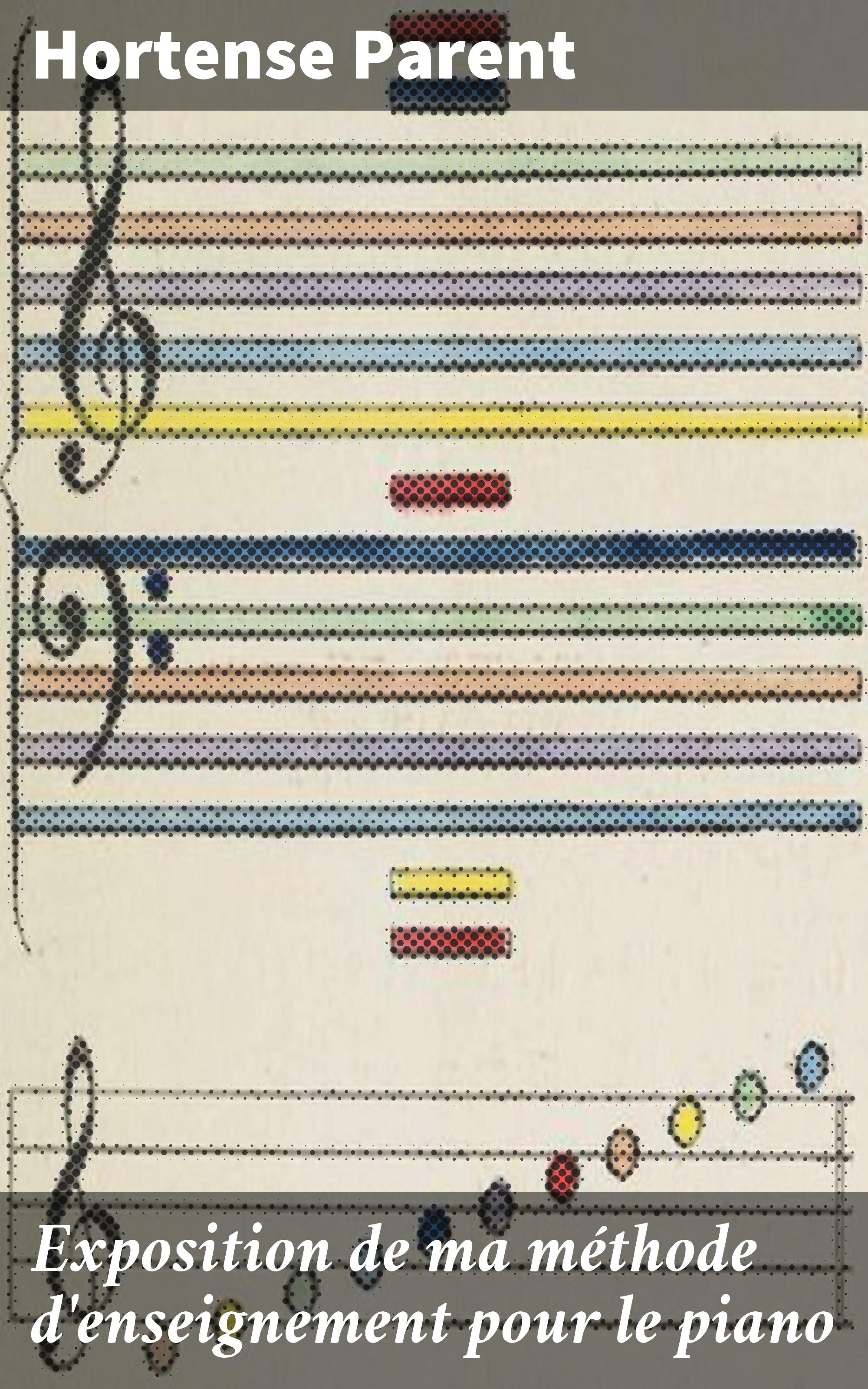 Обложка книги «Exposition de ma méthode d'enseignement pour le piano»