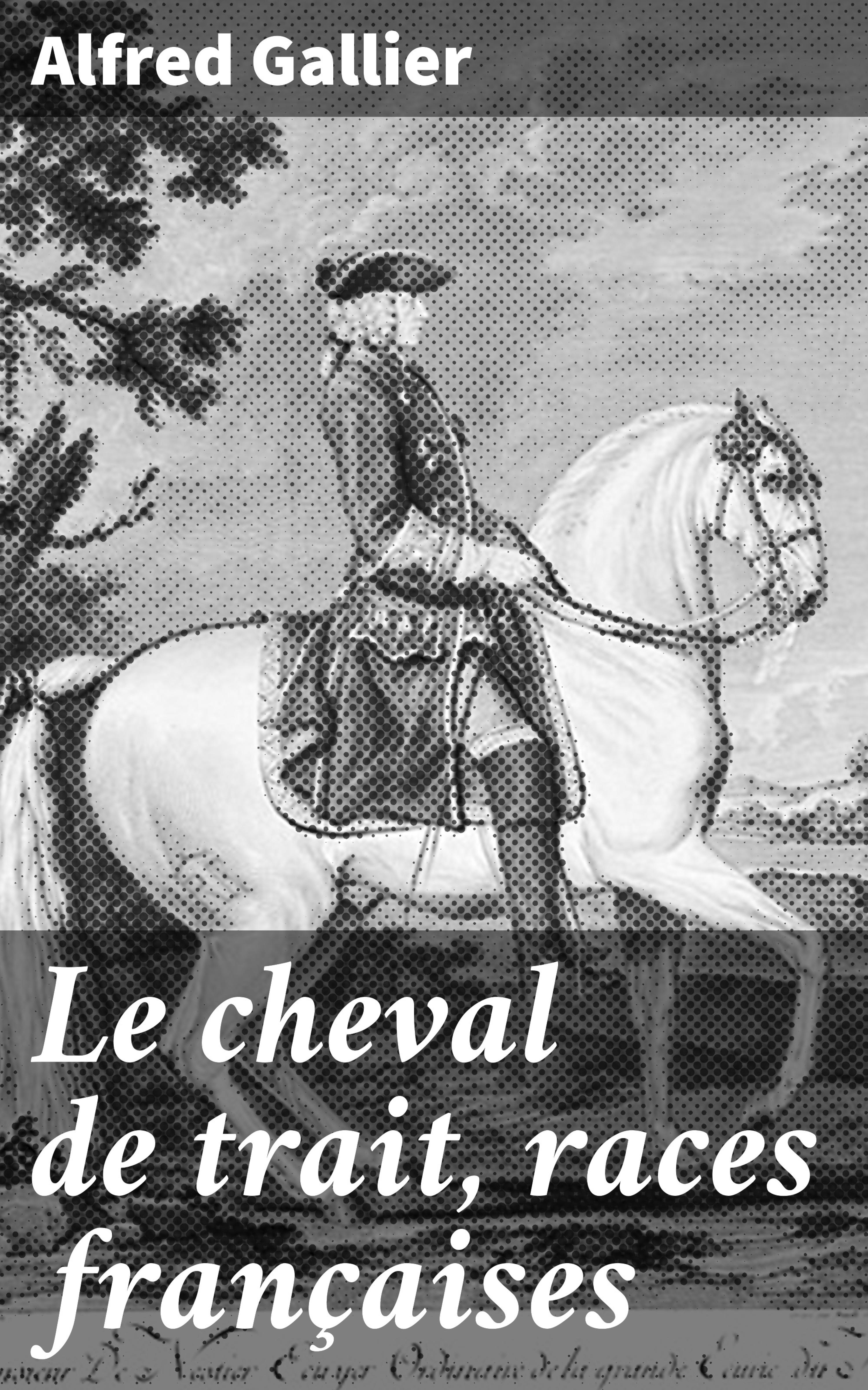 Обложка книги «Le cheval de trait, races françaises»