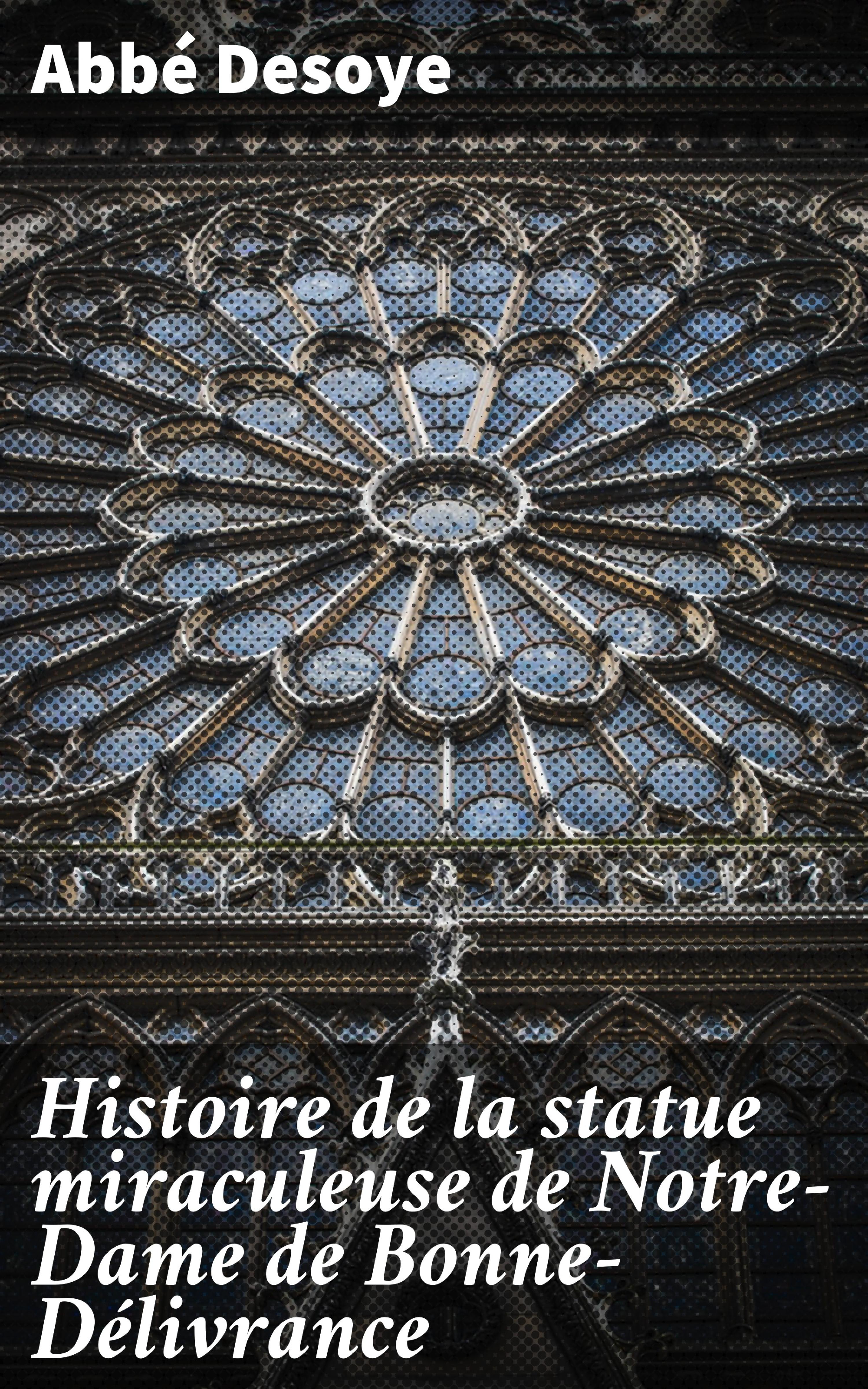 Обложка книги «Histoire de la statue miraculeuse de Notre-Dame de Bonne-Délivrance»