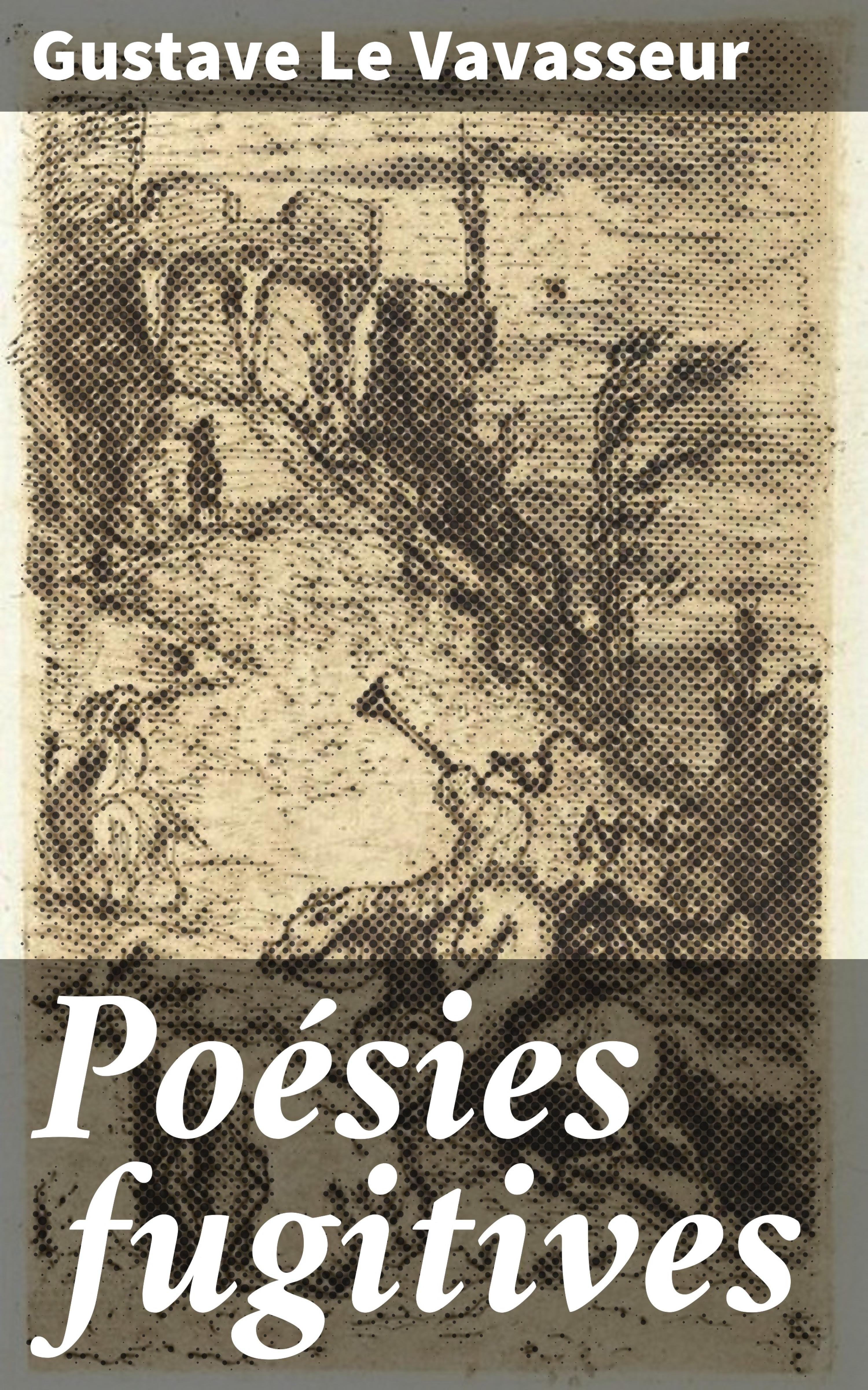 Обложка книги «Poésies fugitives»