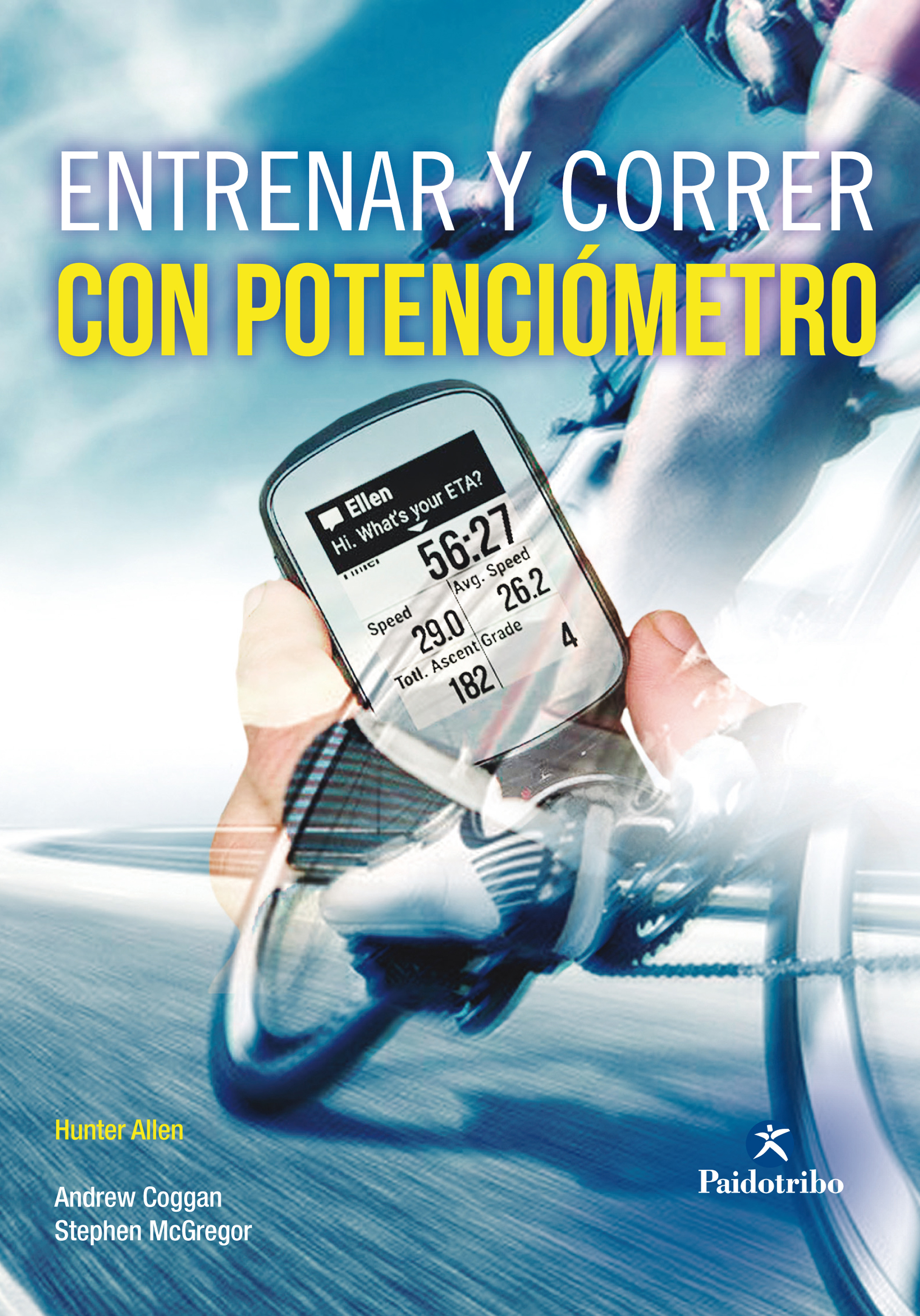 Обложка книги «Entrenar y correr con potenciómetro (Bicolor)»