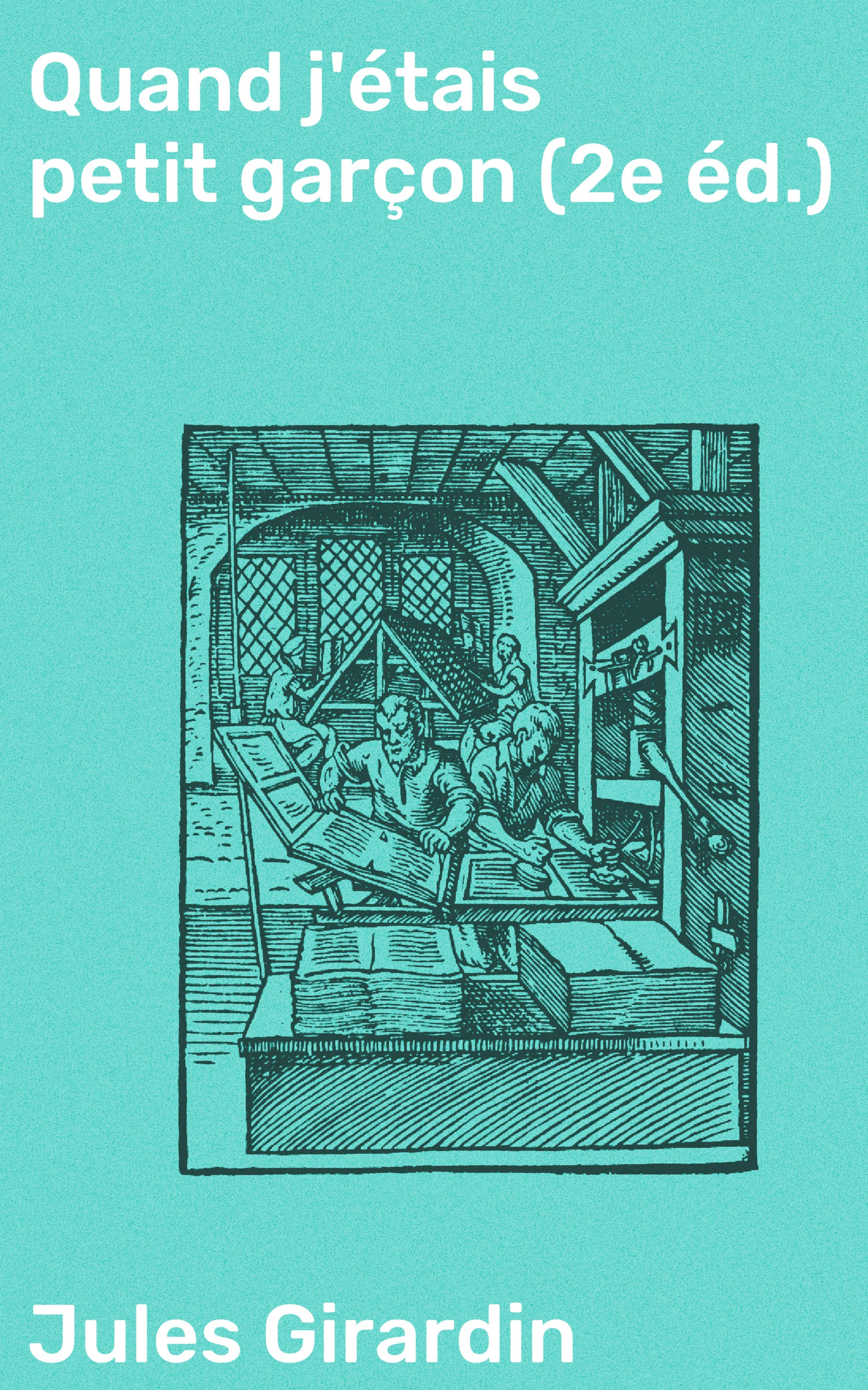 Обложка книги «Quand j'étais petit garçon»