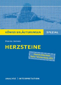 Обложка книги «Herzsteine von Hanna Jansen. Königs Erläuterungen Spezial.»