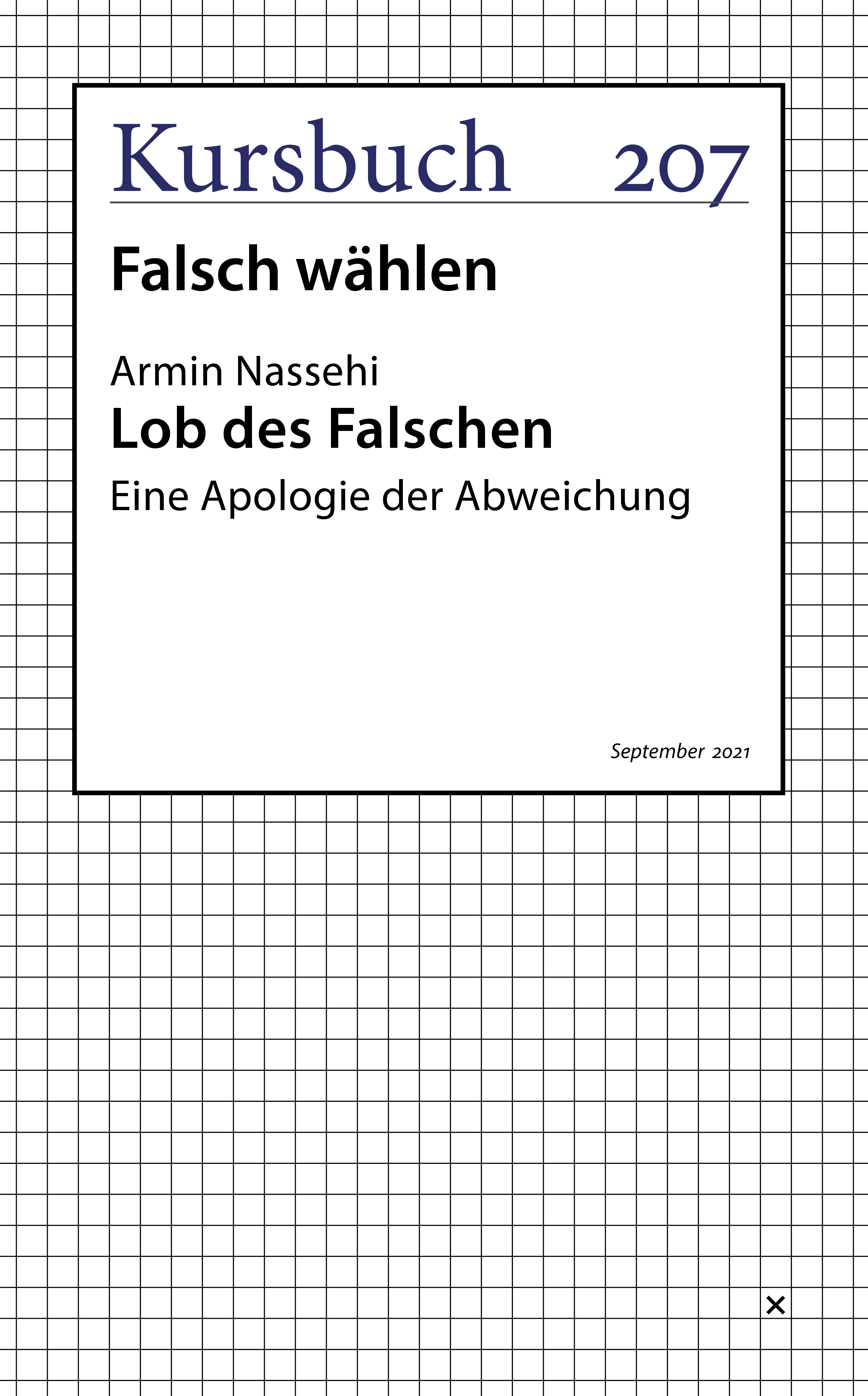 Обложка книги «Lob des Falschen»