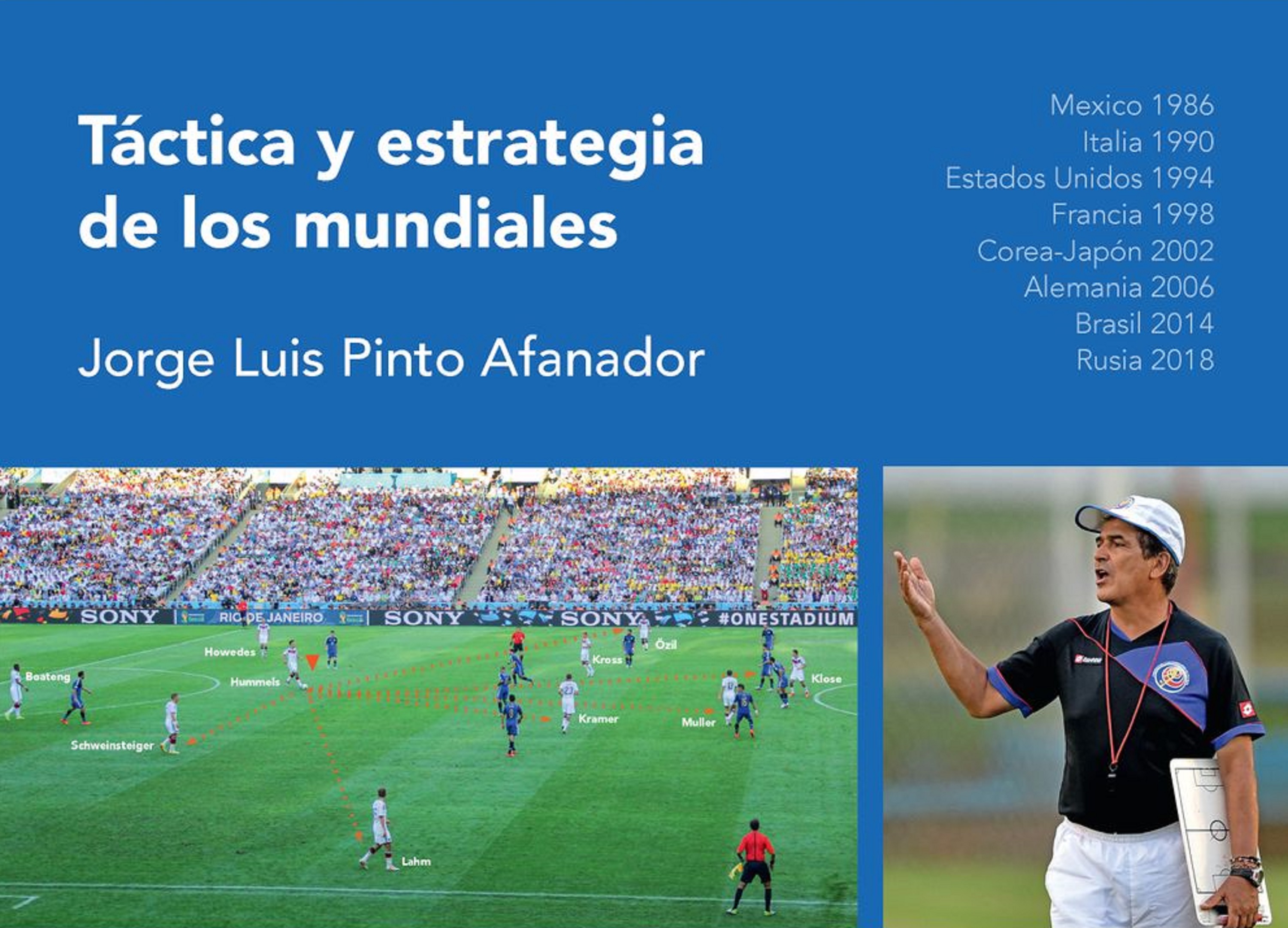 Обложка книги «Táctica y estrategia de los mundiales»