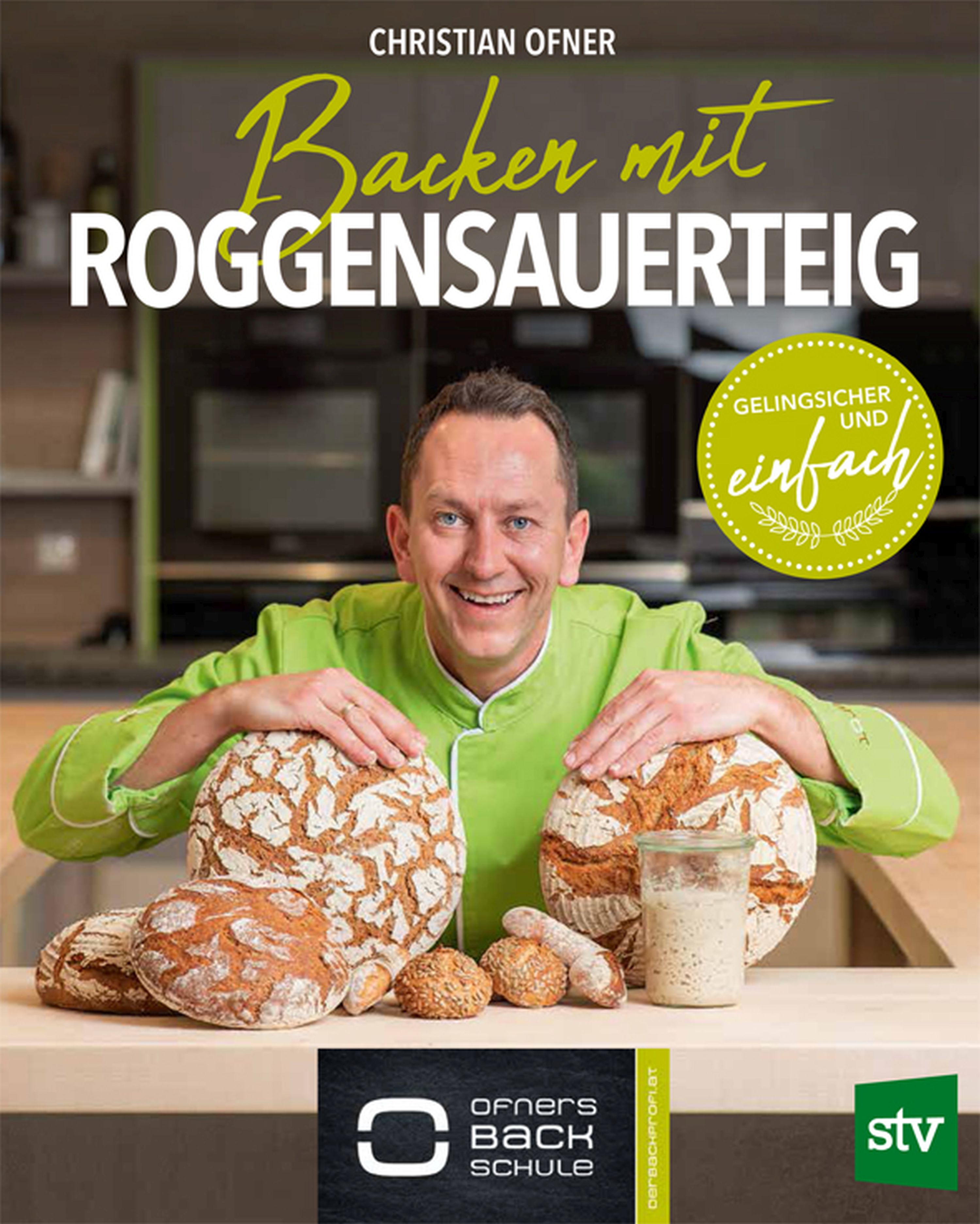 Обложка книги «Backen mit Roggensauerteig»