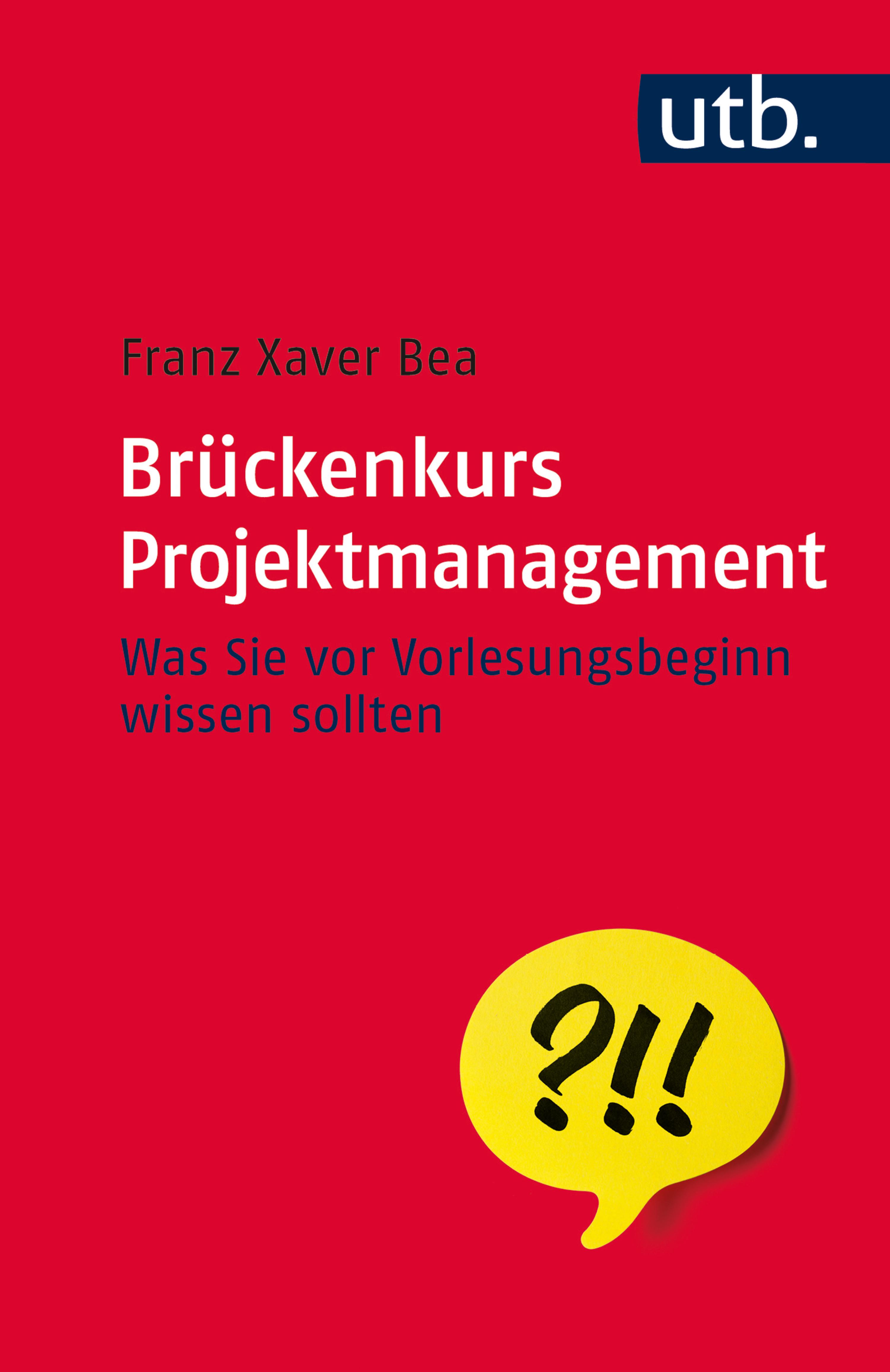 Обложка книги «Brückenkurs Projektmanagement»