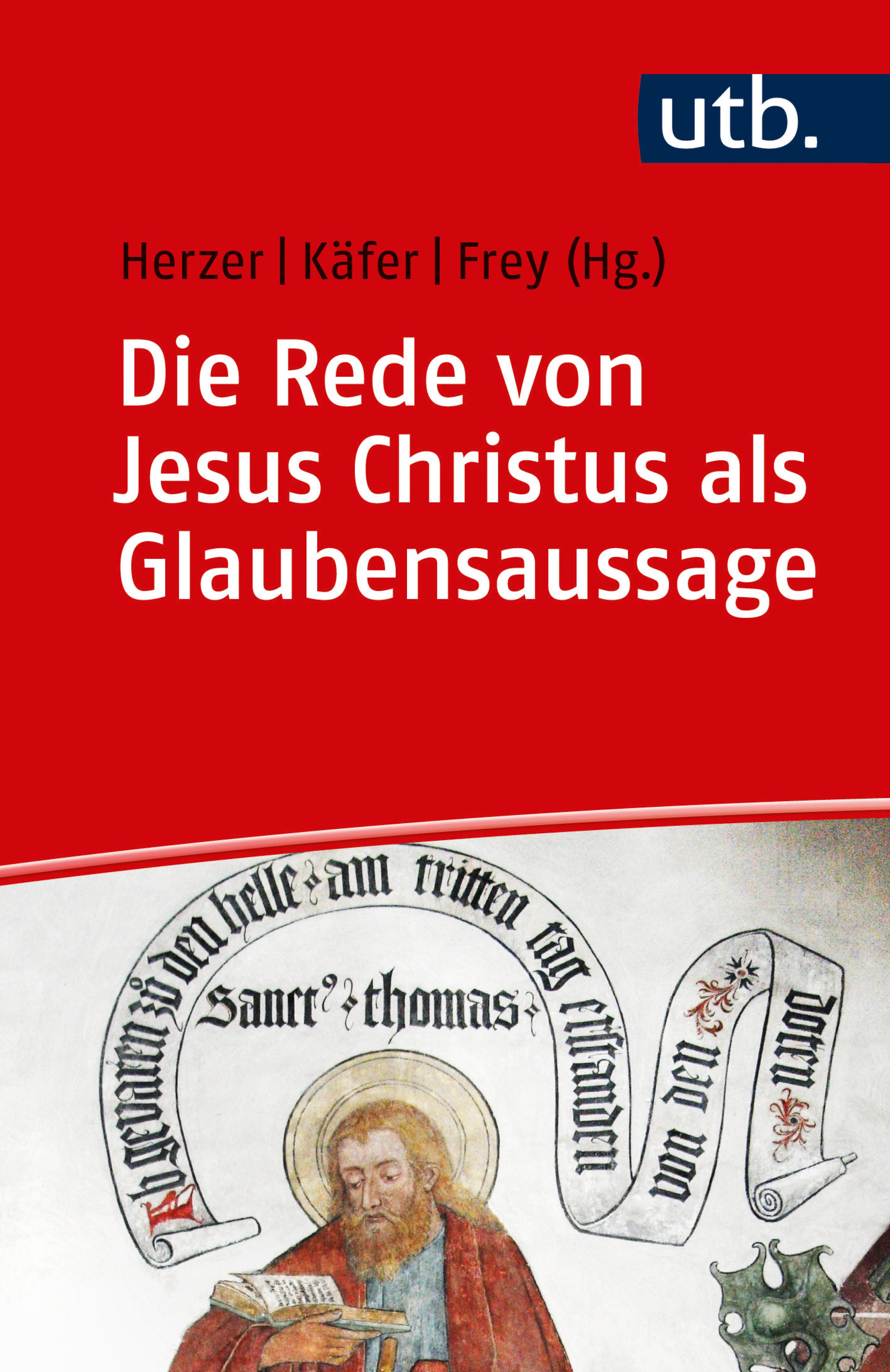 Обложка книги «Die Rede von Jesus Christus als Glaubensaussage»
