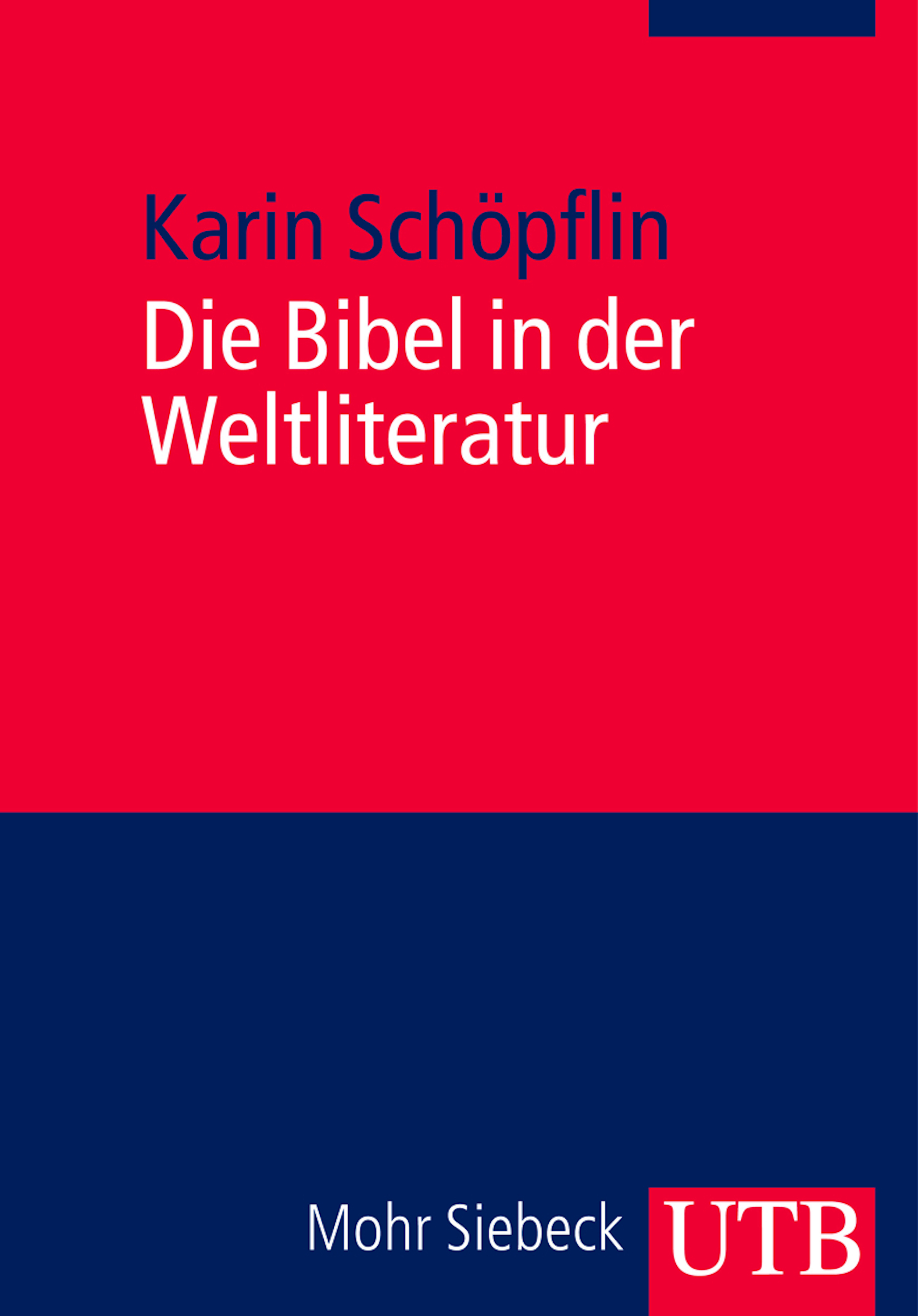 Обложка книги «Die Bibel in der Weltliteratur»