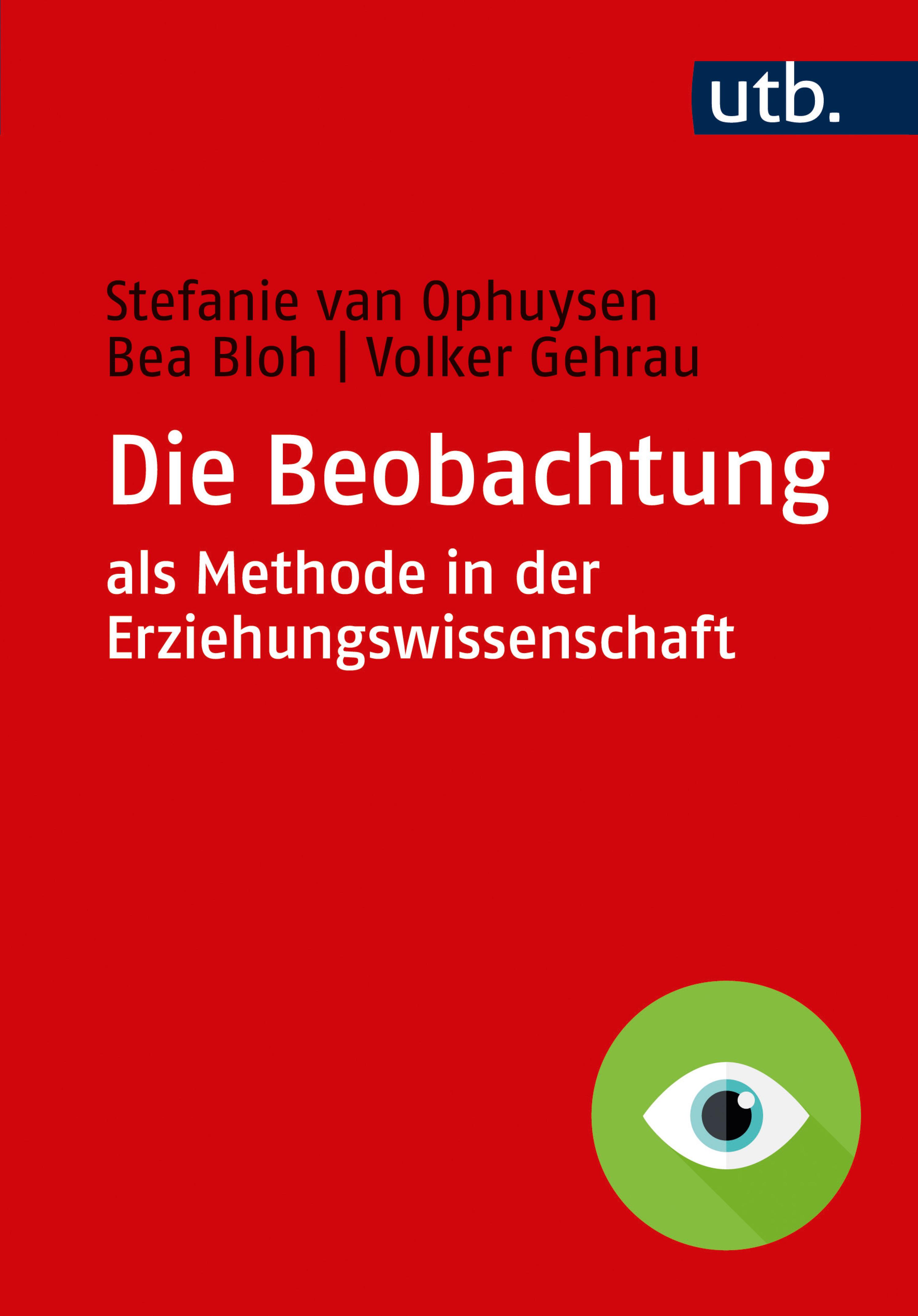 Обложка книги «Die Beobachtung als Methode in der Erziehungswissenschaft»