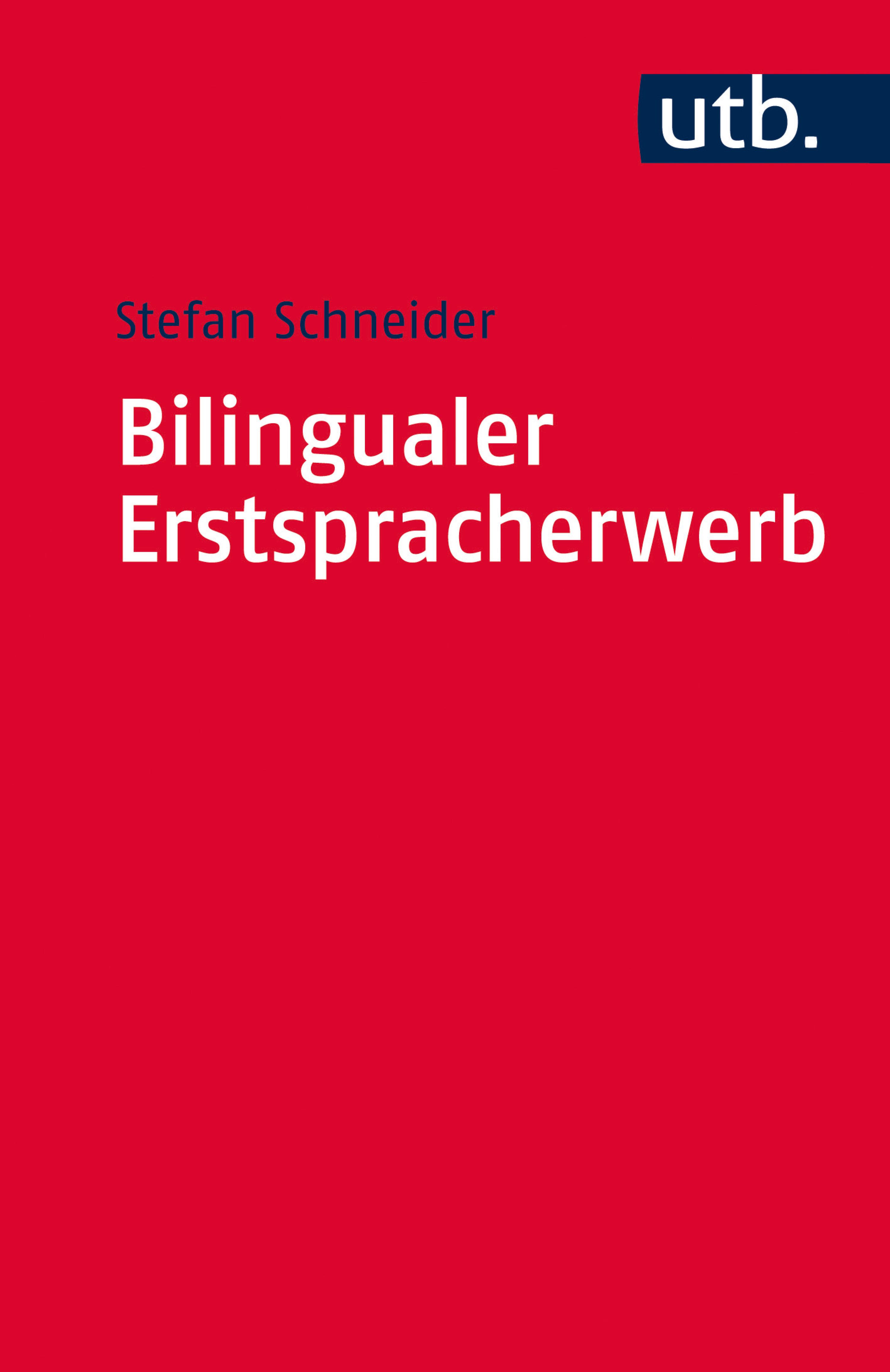 Обложка книги «Bilingualer Erstspracherwerb»