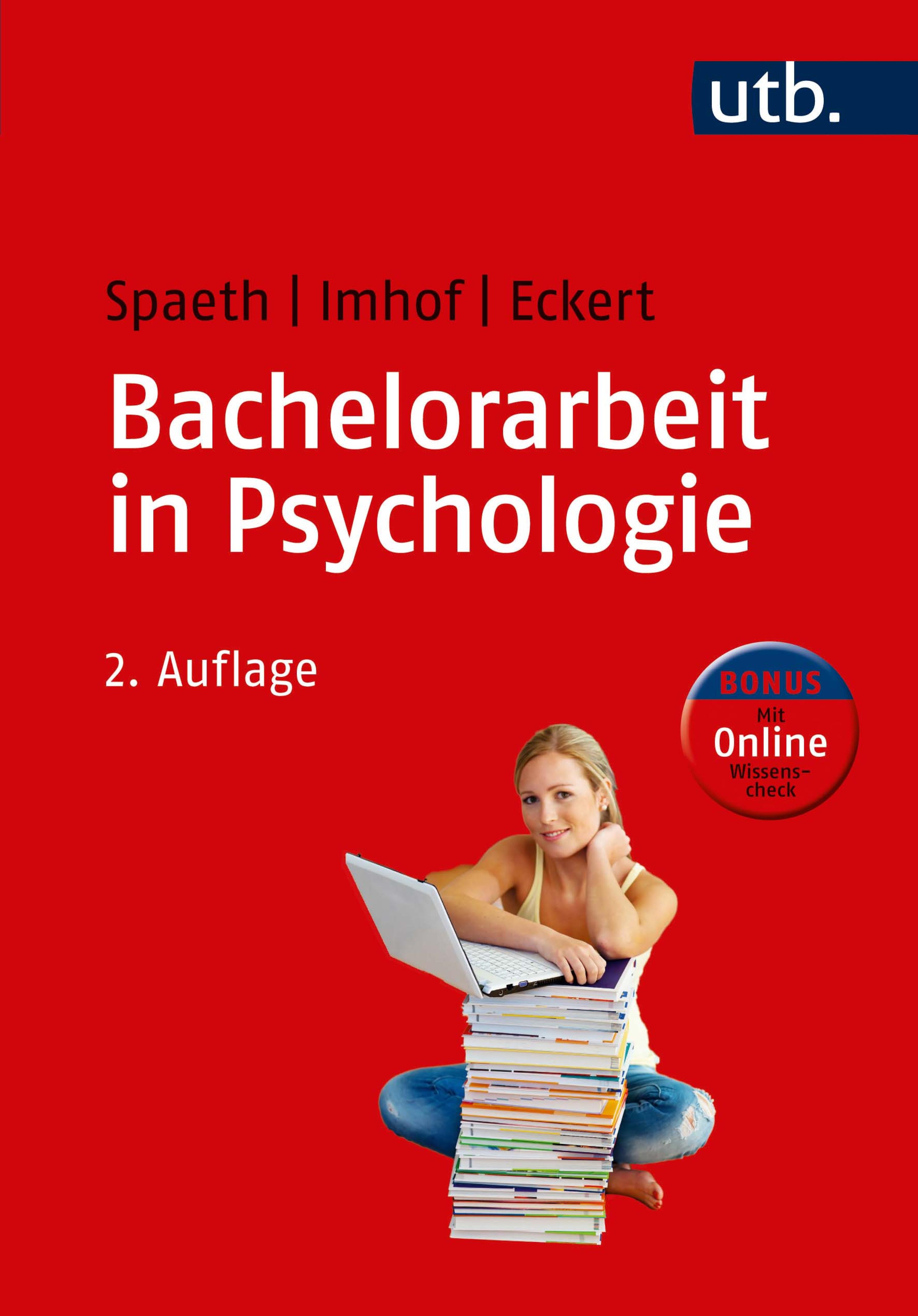 Обложка книги «Bachelorarbeit in Psychologie»