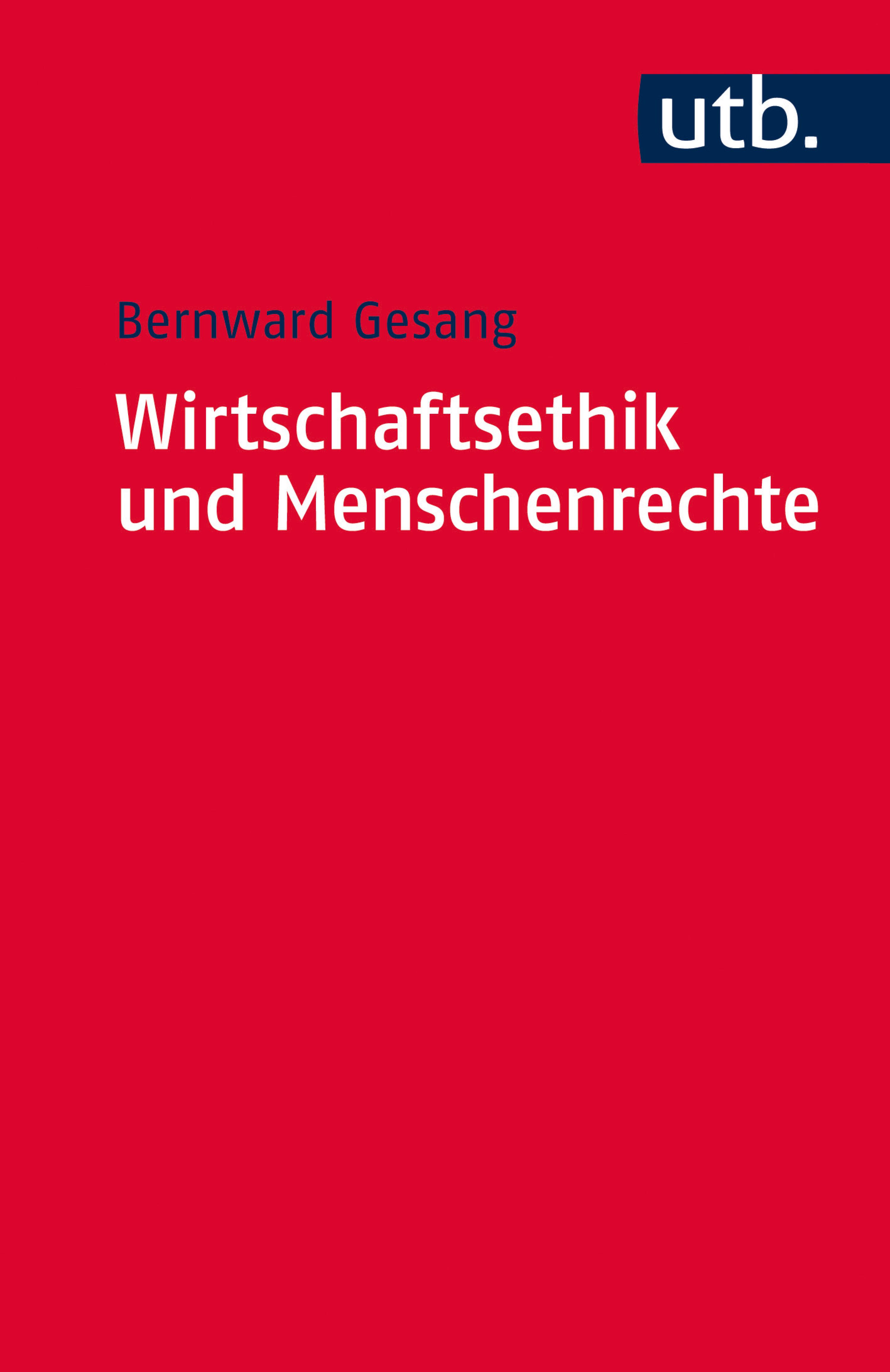 Обложка книги «Wirtschaftsethik und Menschenrechte»
