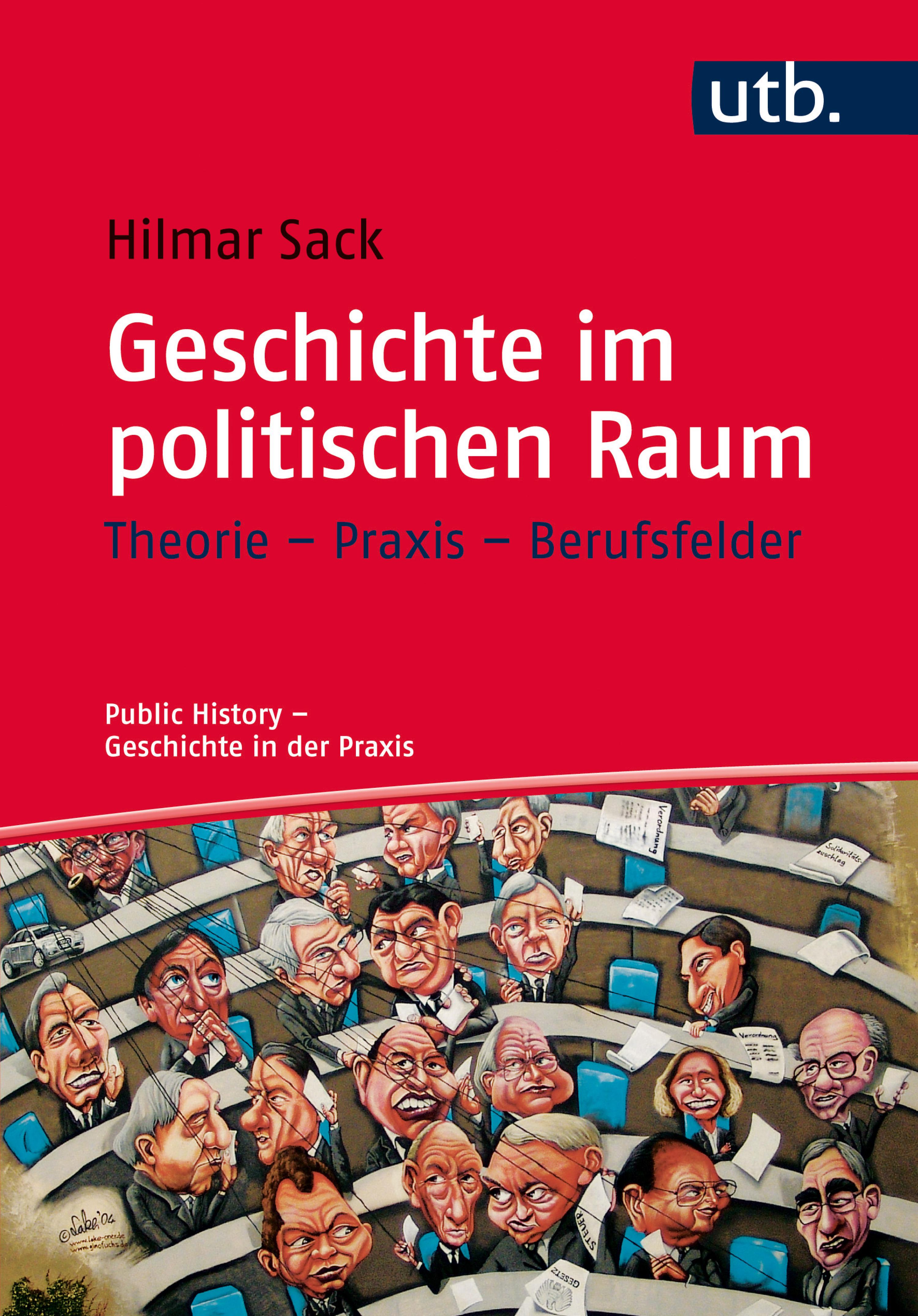 Обложка книги «Geschichte im politischen Raum»