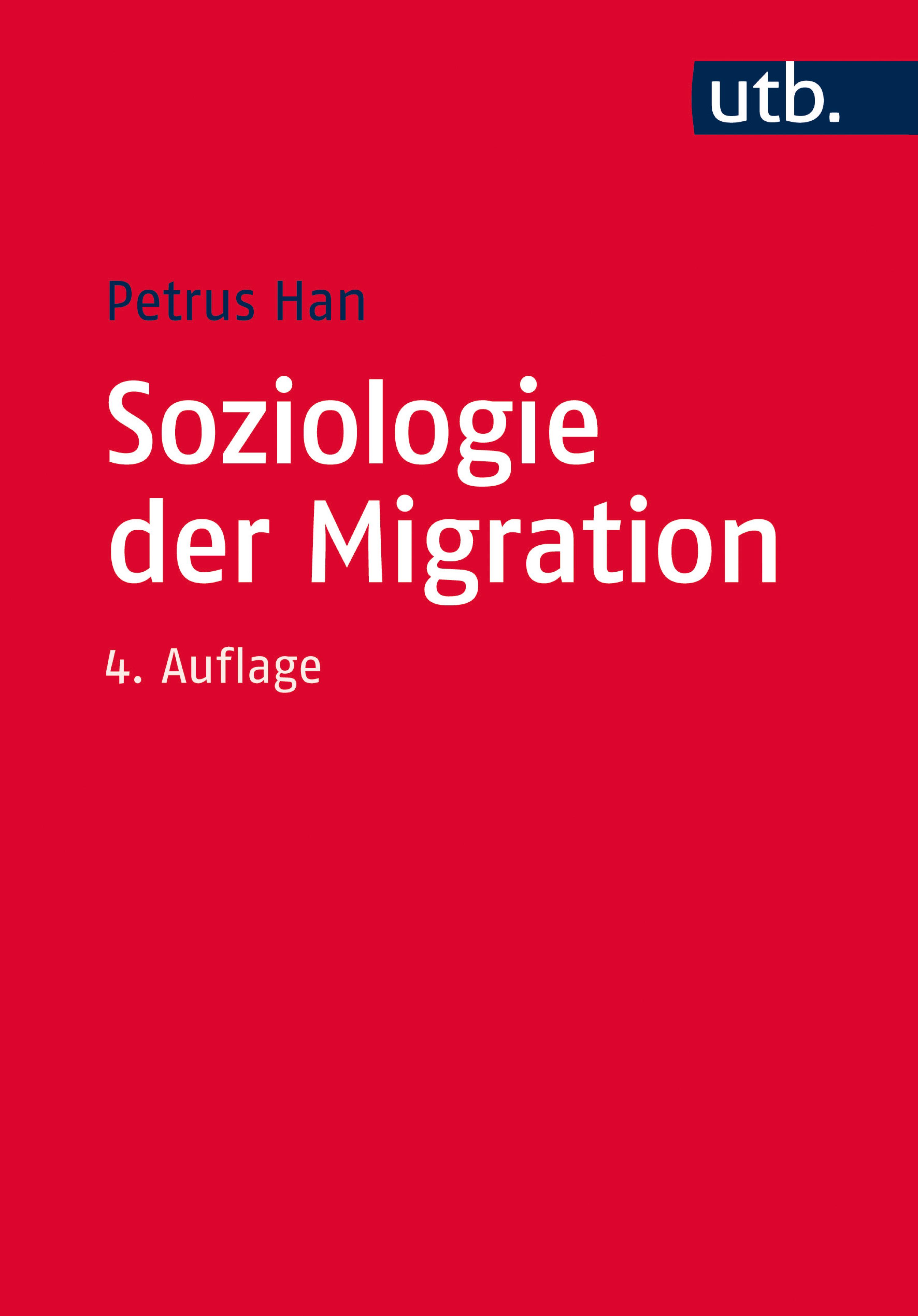 Обложка книги «Soziologie der Migration»