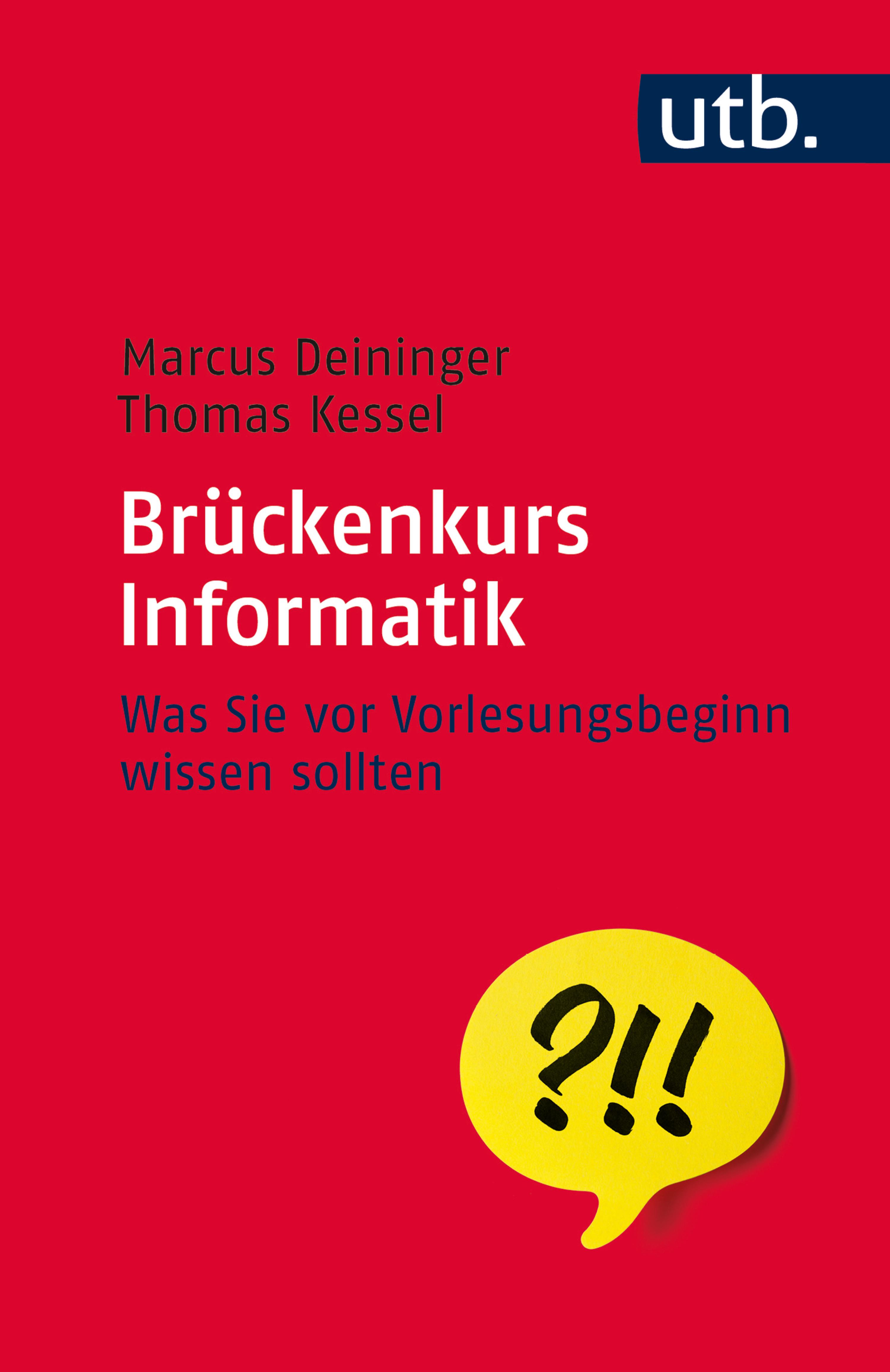 Обложка книги «Brückenkurs Informatik»