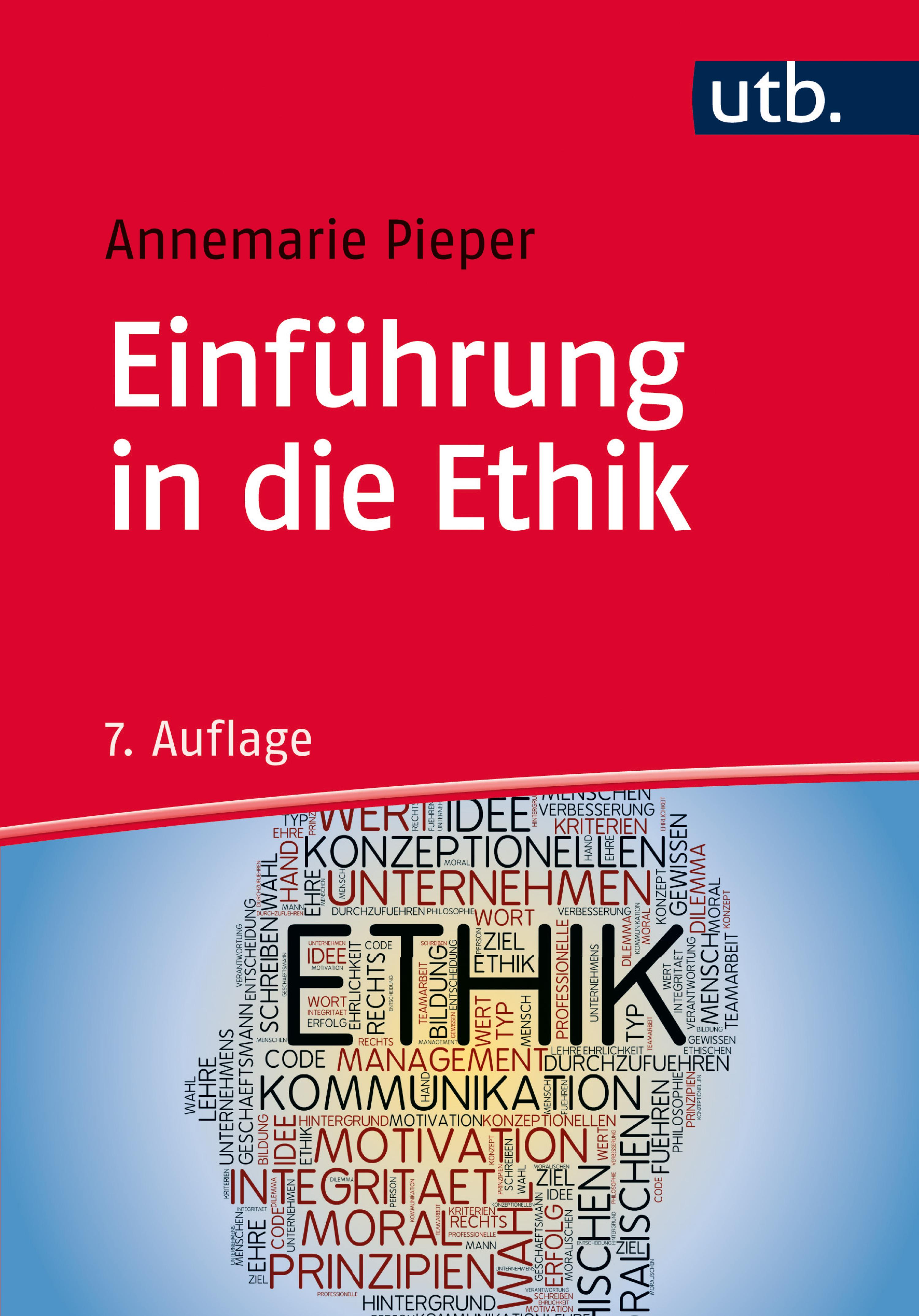 Обложка книги «Einführung in die Ethik»