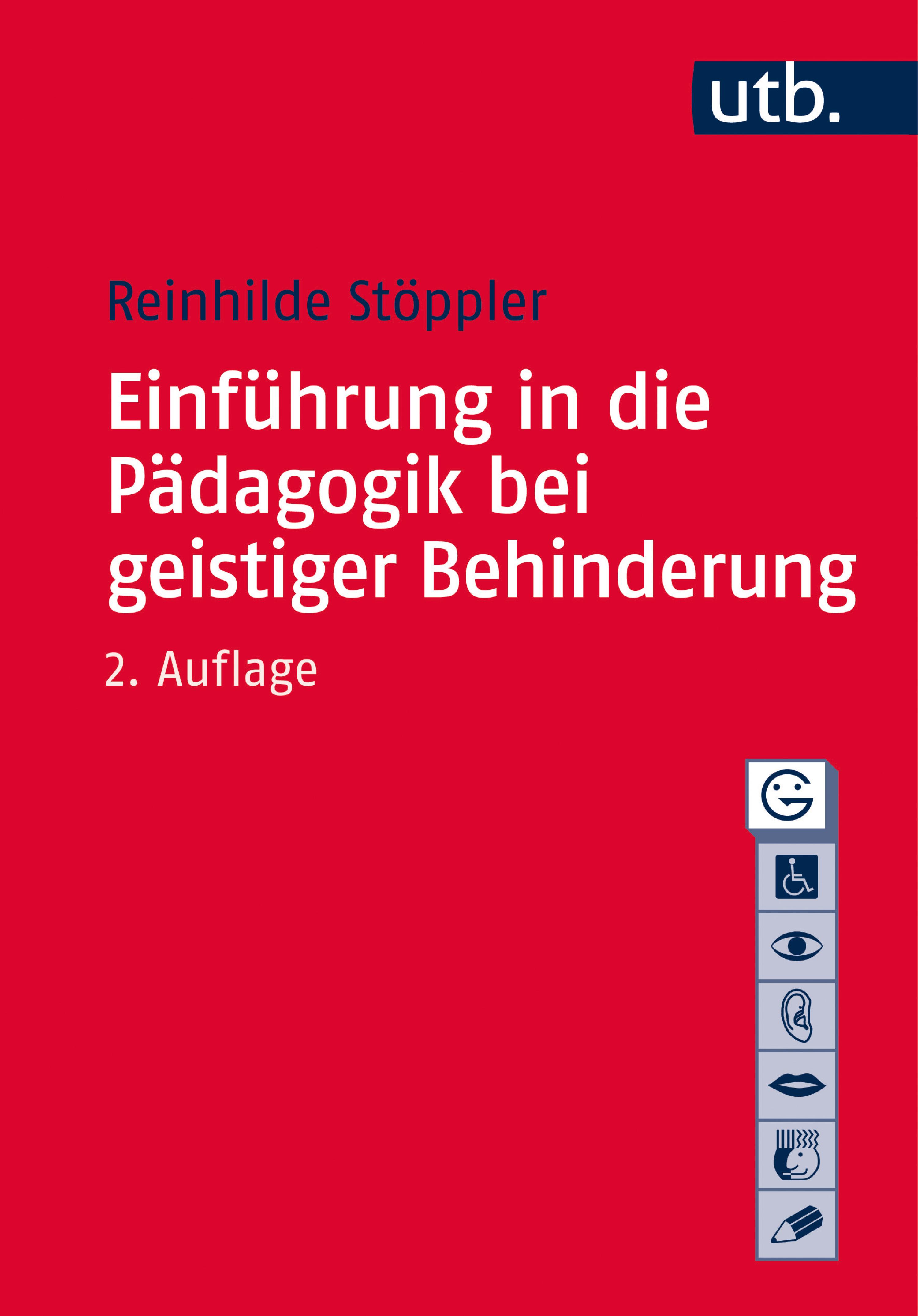 Обложка книги «Einführung in die Pädagogik bei geistiger Behinderung»
