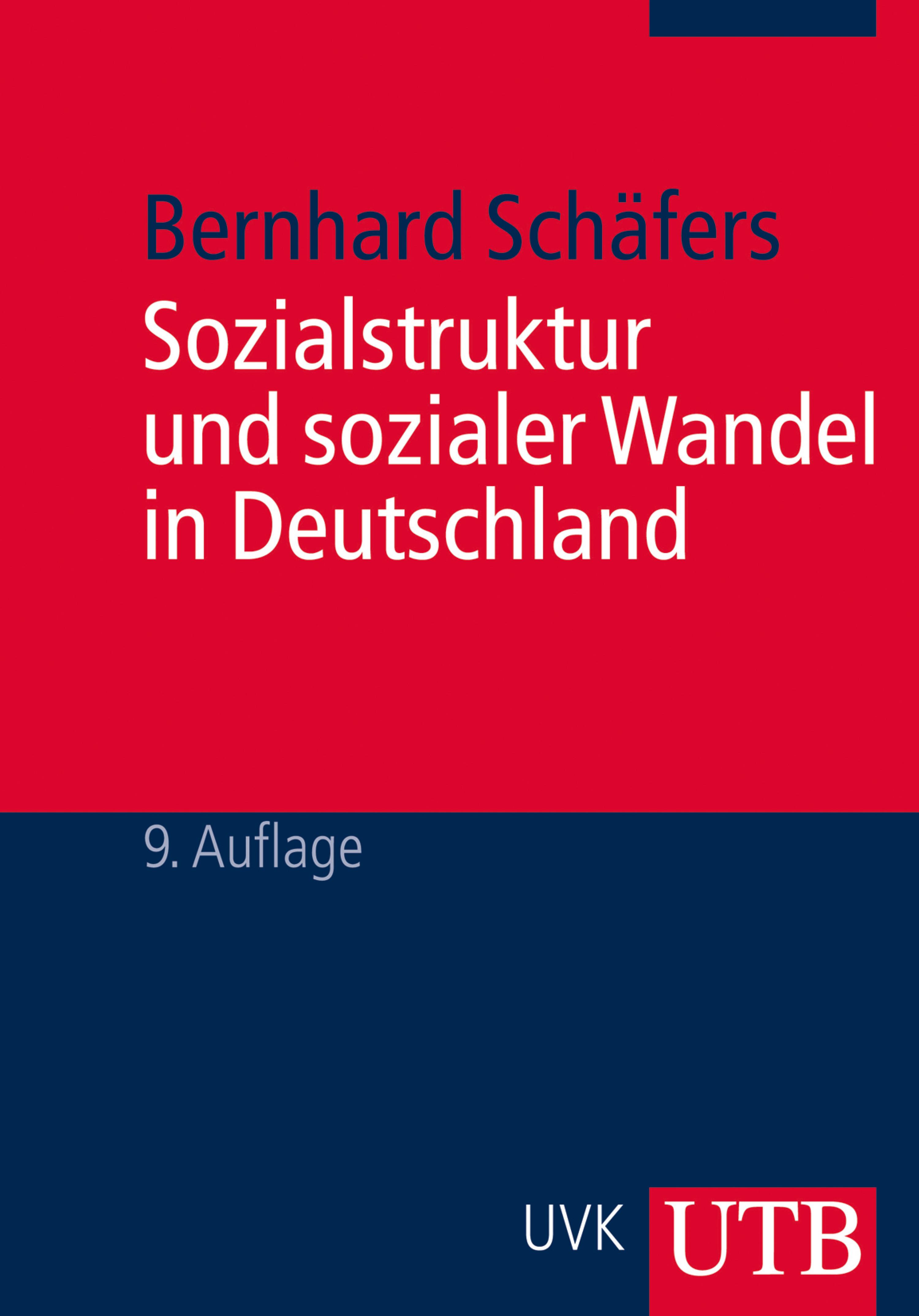 Обложка книги «Sozialstruktur und sozialer Wandel in Deutschland»
