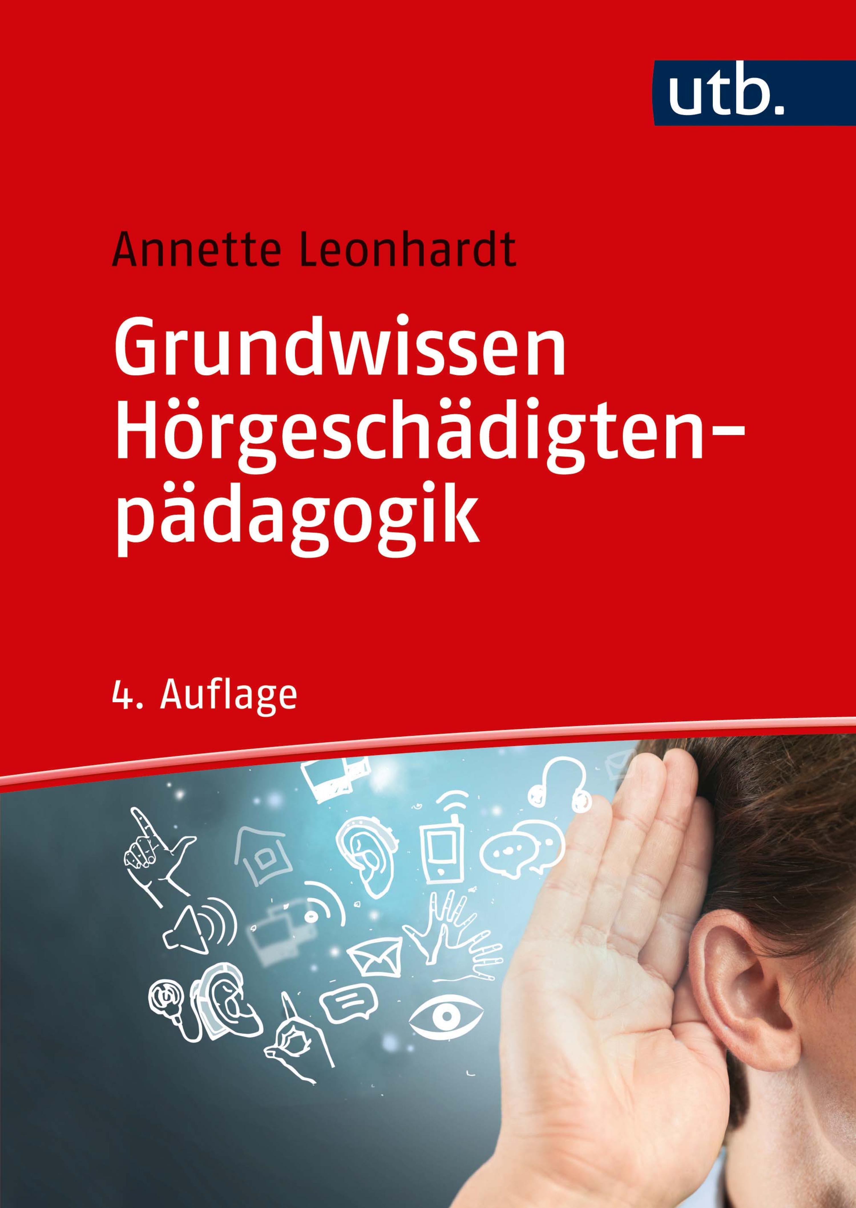 Обложка книги «Grundwissen Hörgeschädigtenpädagogik»