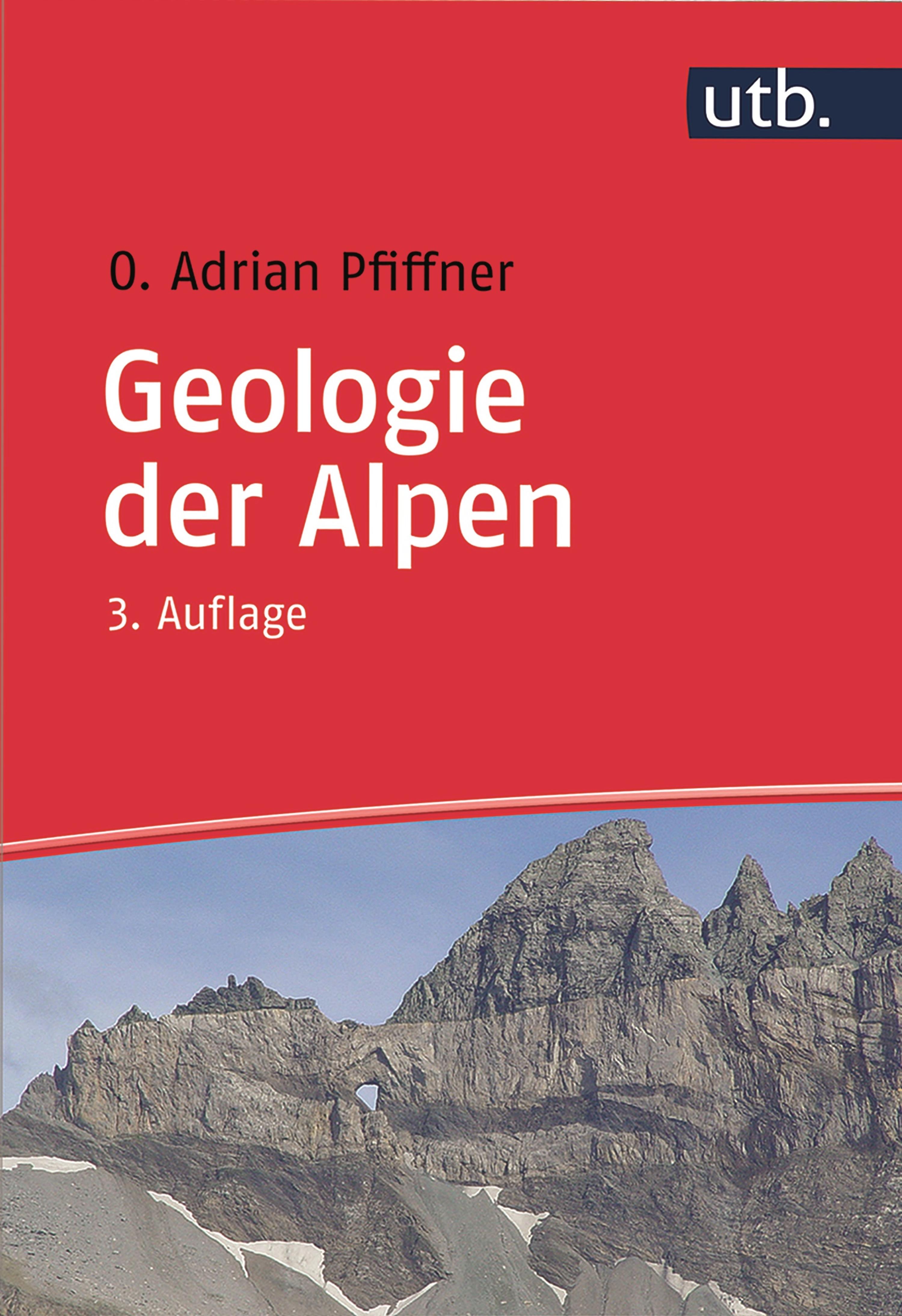 Обложка книги «Geologie der Alpen»