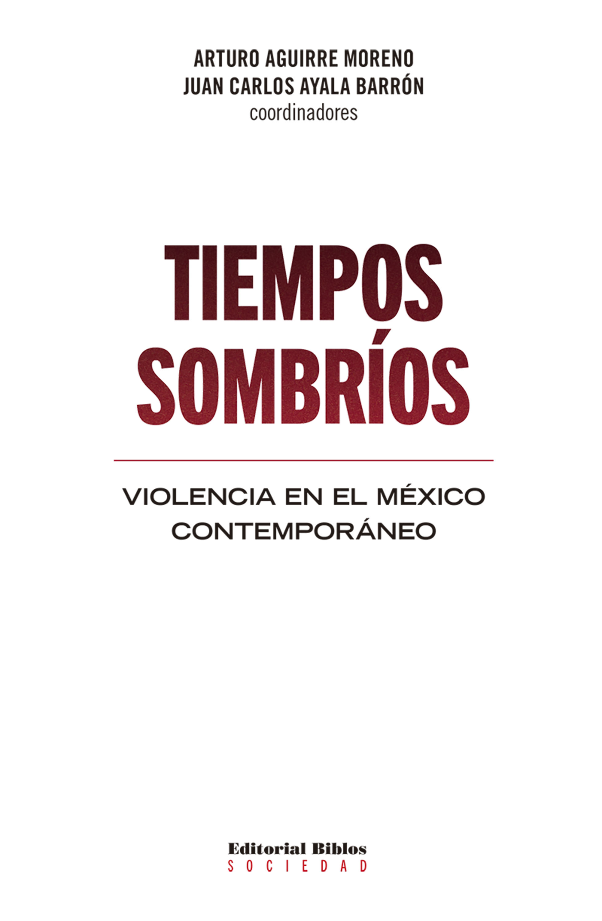 Обложка книги «Tiempos sombríos»