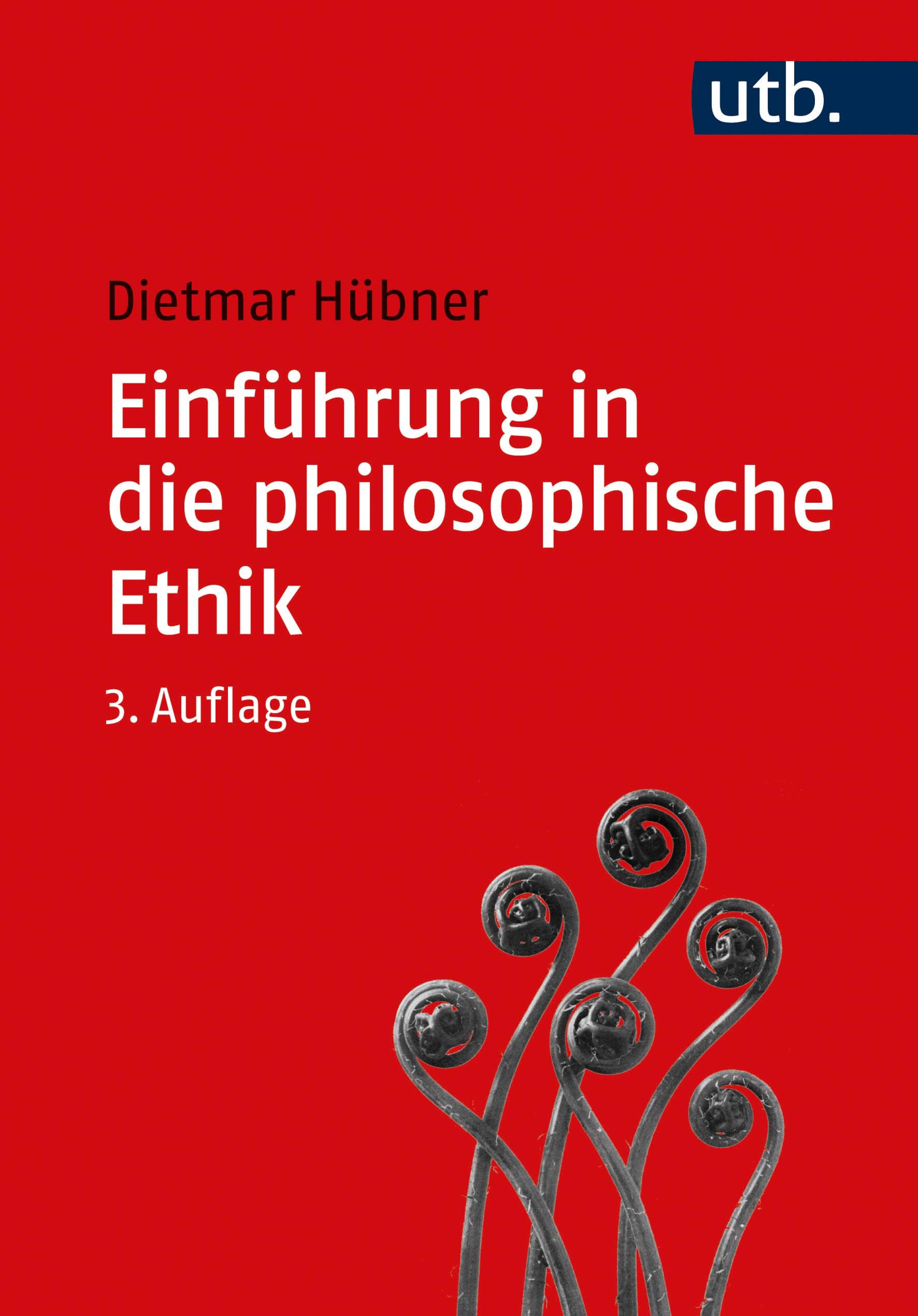 Обложка книги «Einführung in die philosophische Ethik»