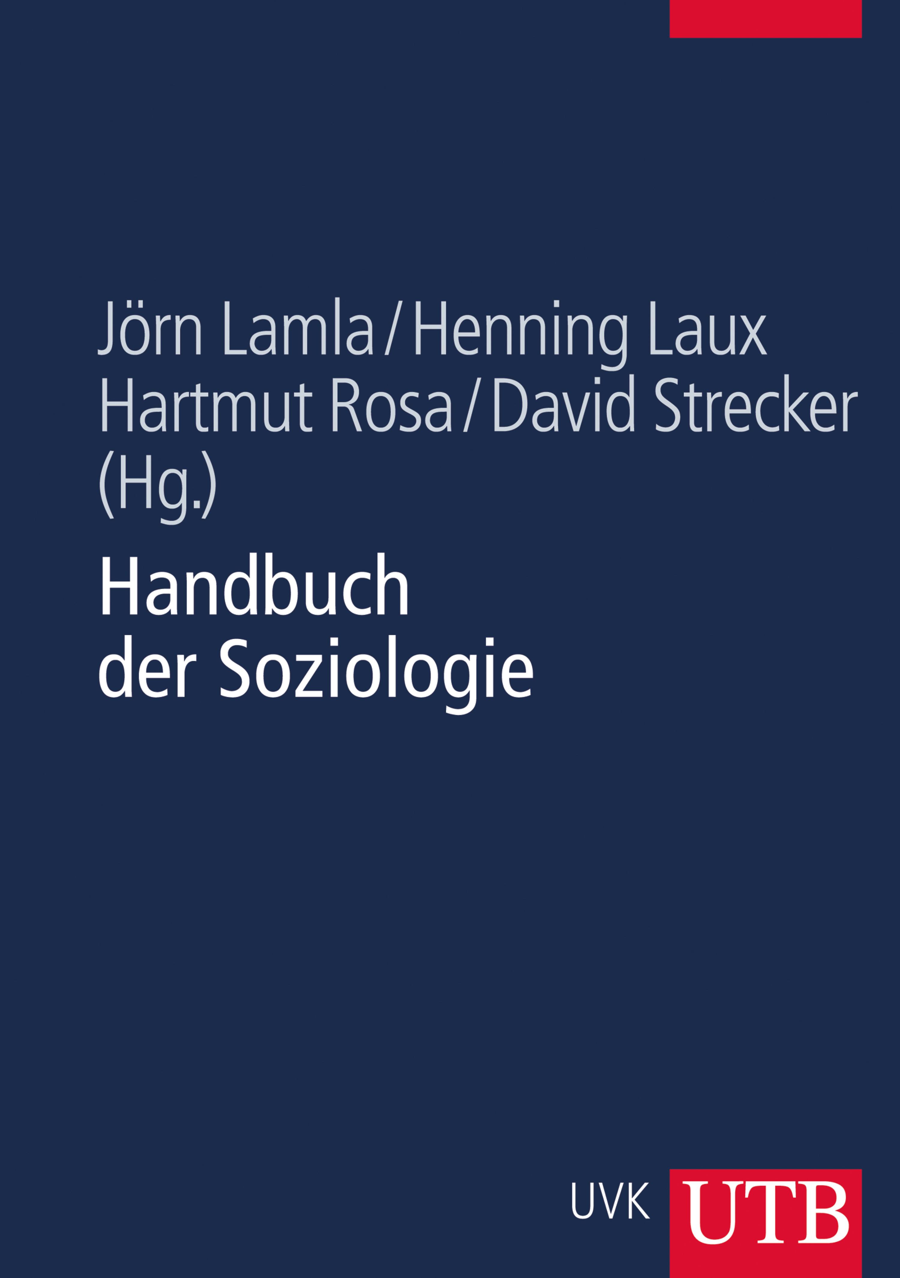 Обложка книги «Handbuch der Soziologie»
