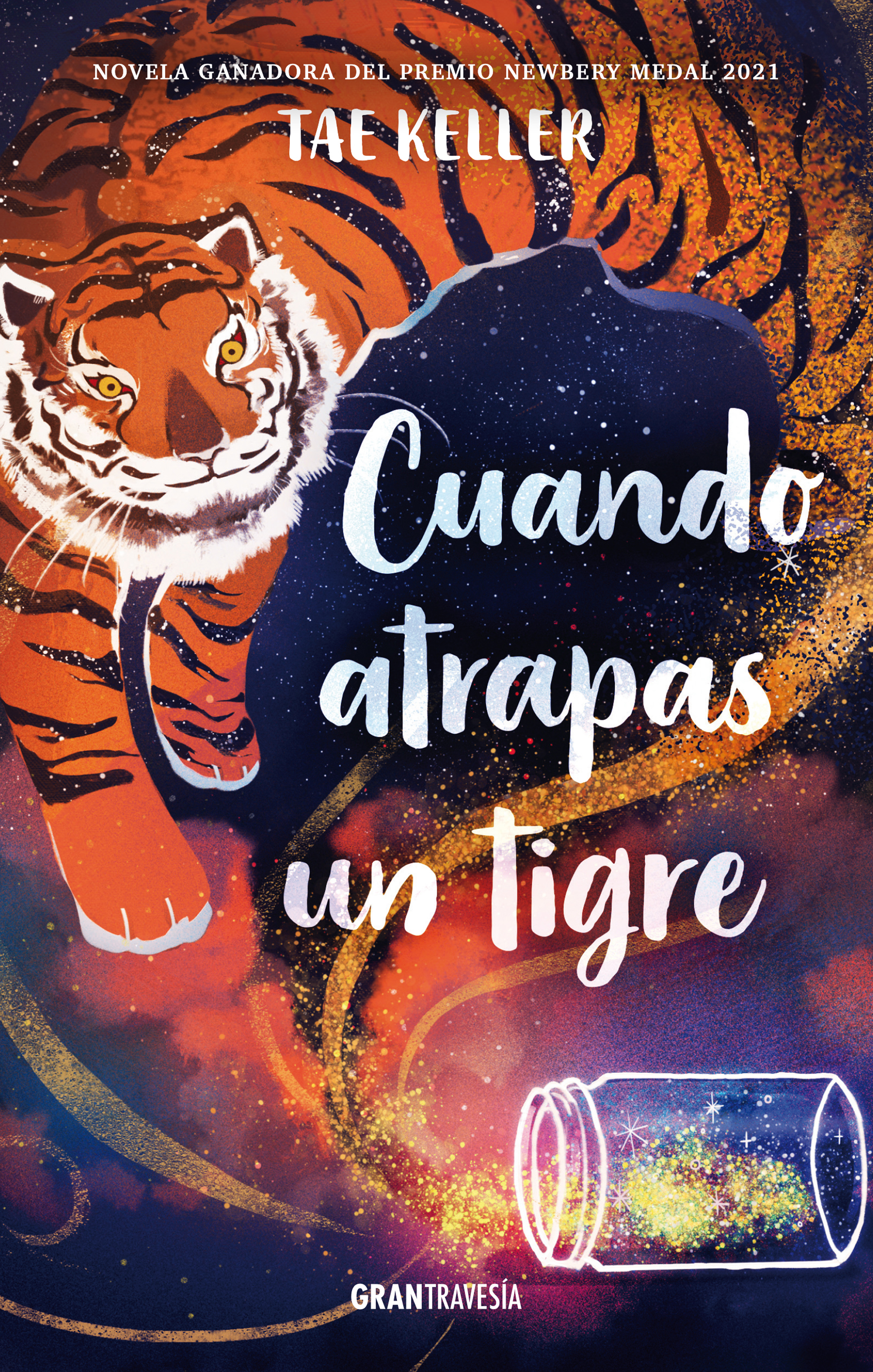 Обложка книги «Cuando atrapas un tigre»