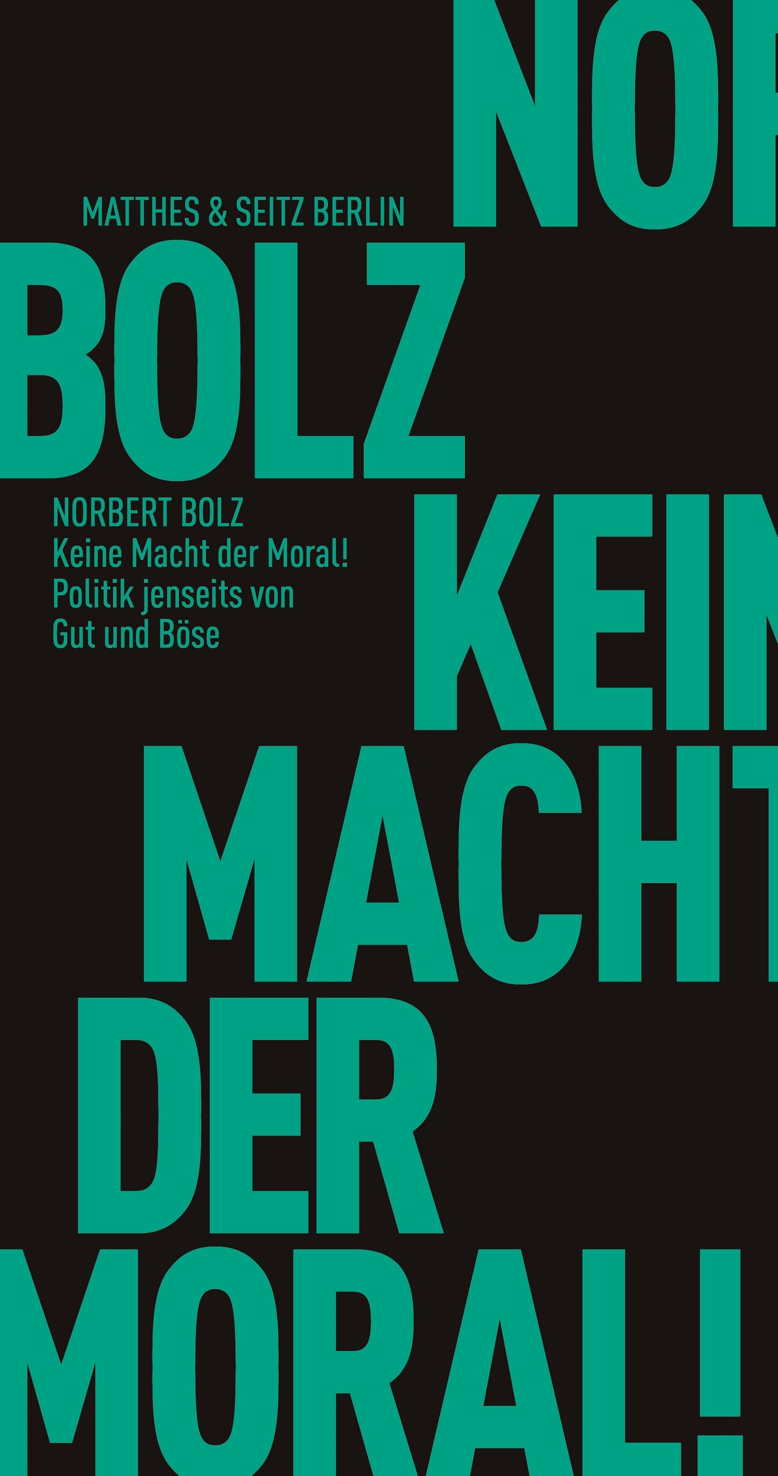 Обложка книги «Keine Macht der Moral!»