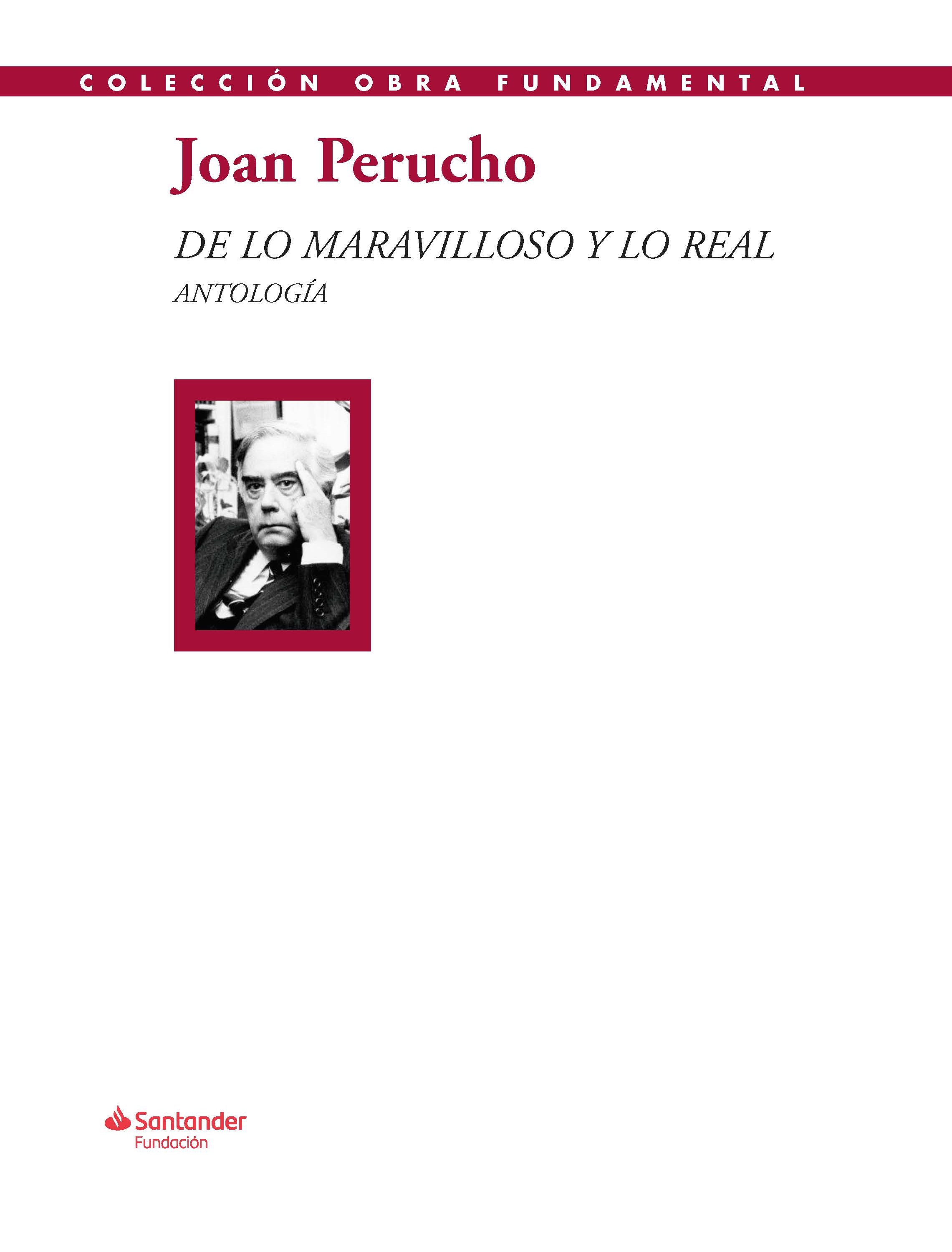 Обложка книги «De lo maravilloso y lo real»