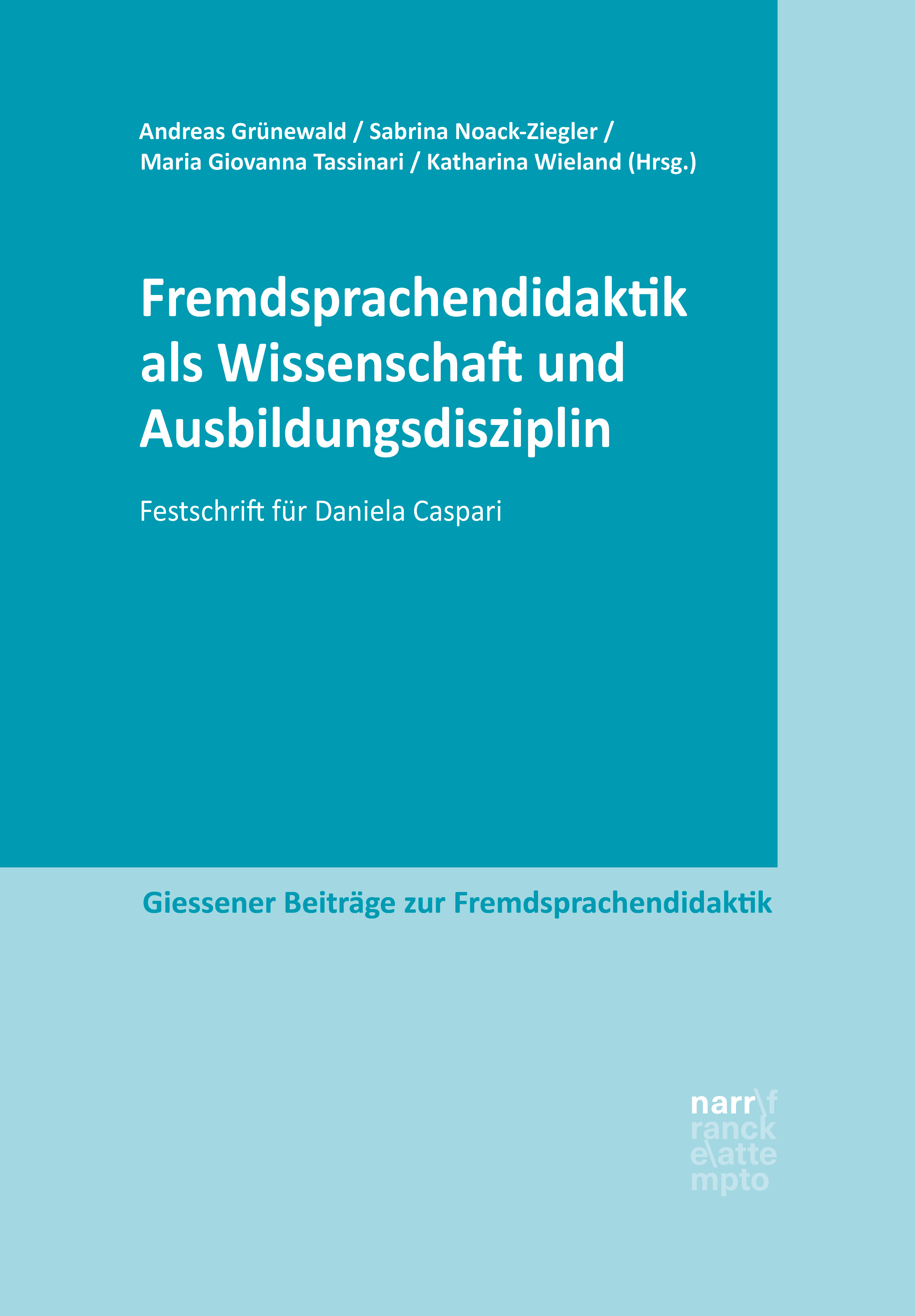 Обложка книги «Fremdsprachendidaktik als Wissenschaft und Ausbildungsdisziplin»