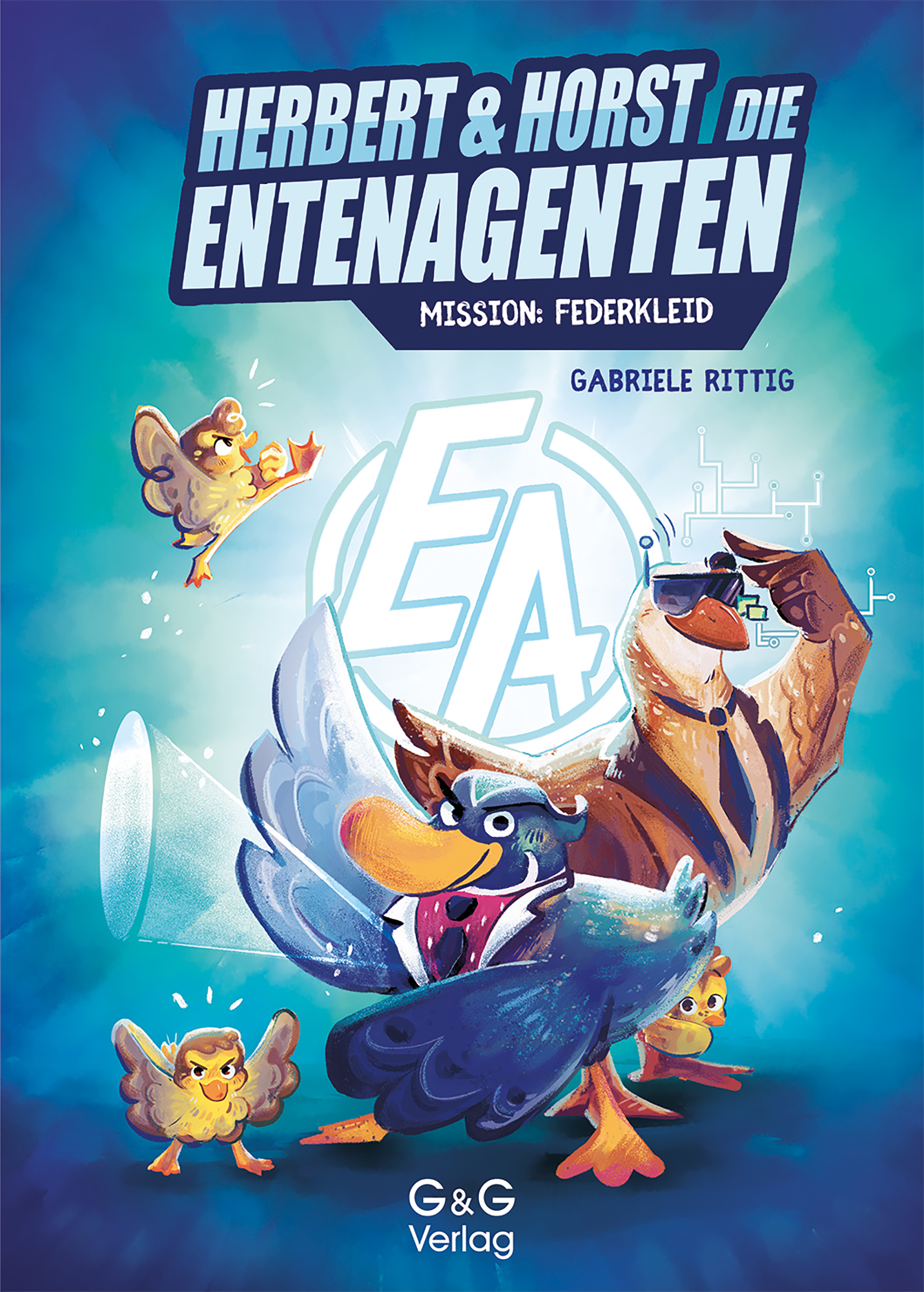 Обложка книги «Herbert und Horst - Die Enten-Agenten»