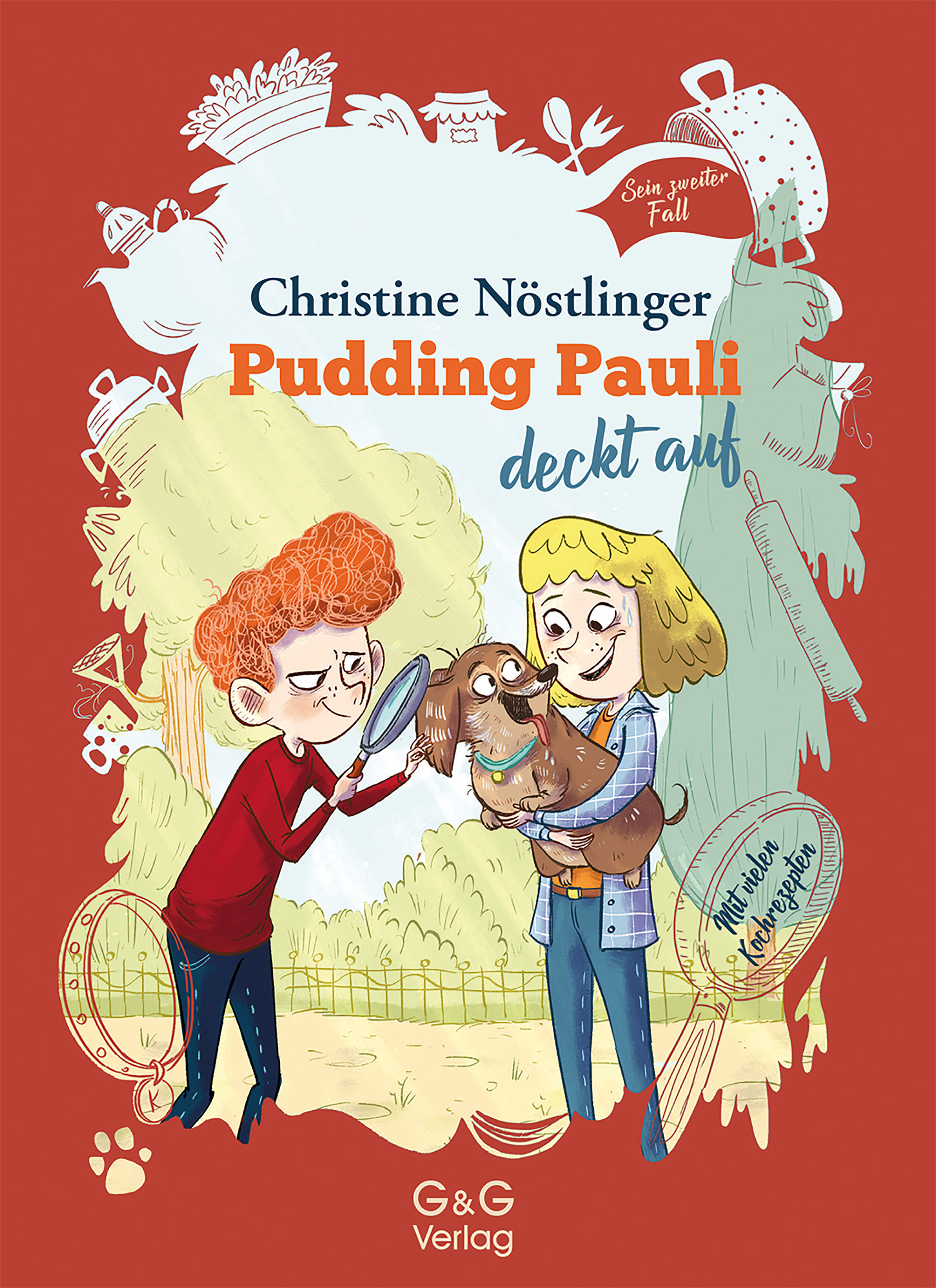 Обложка книги «Pudding Pauli deckt auf»