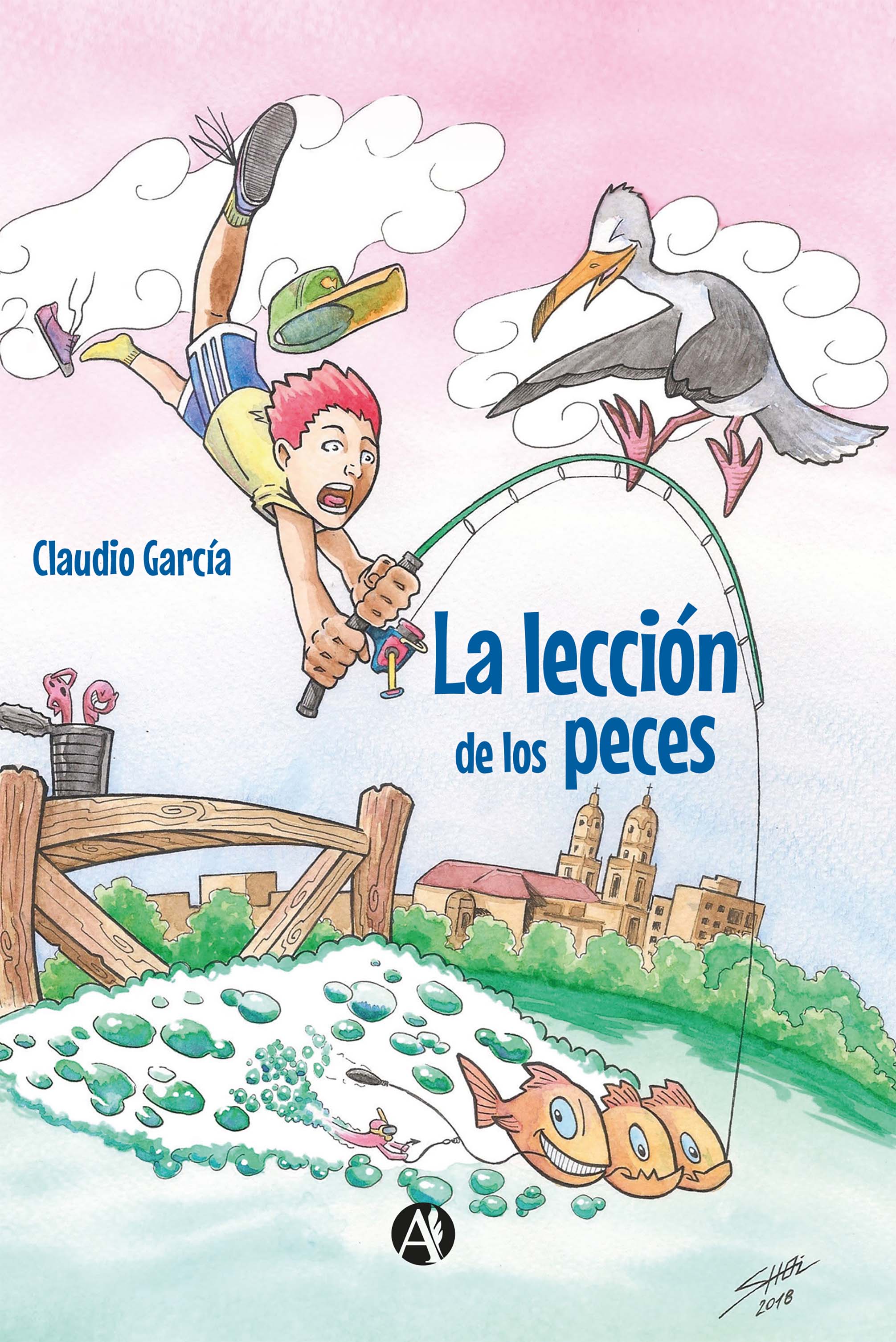 Обложка книги «La lección de los peces»