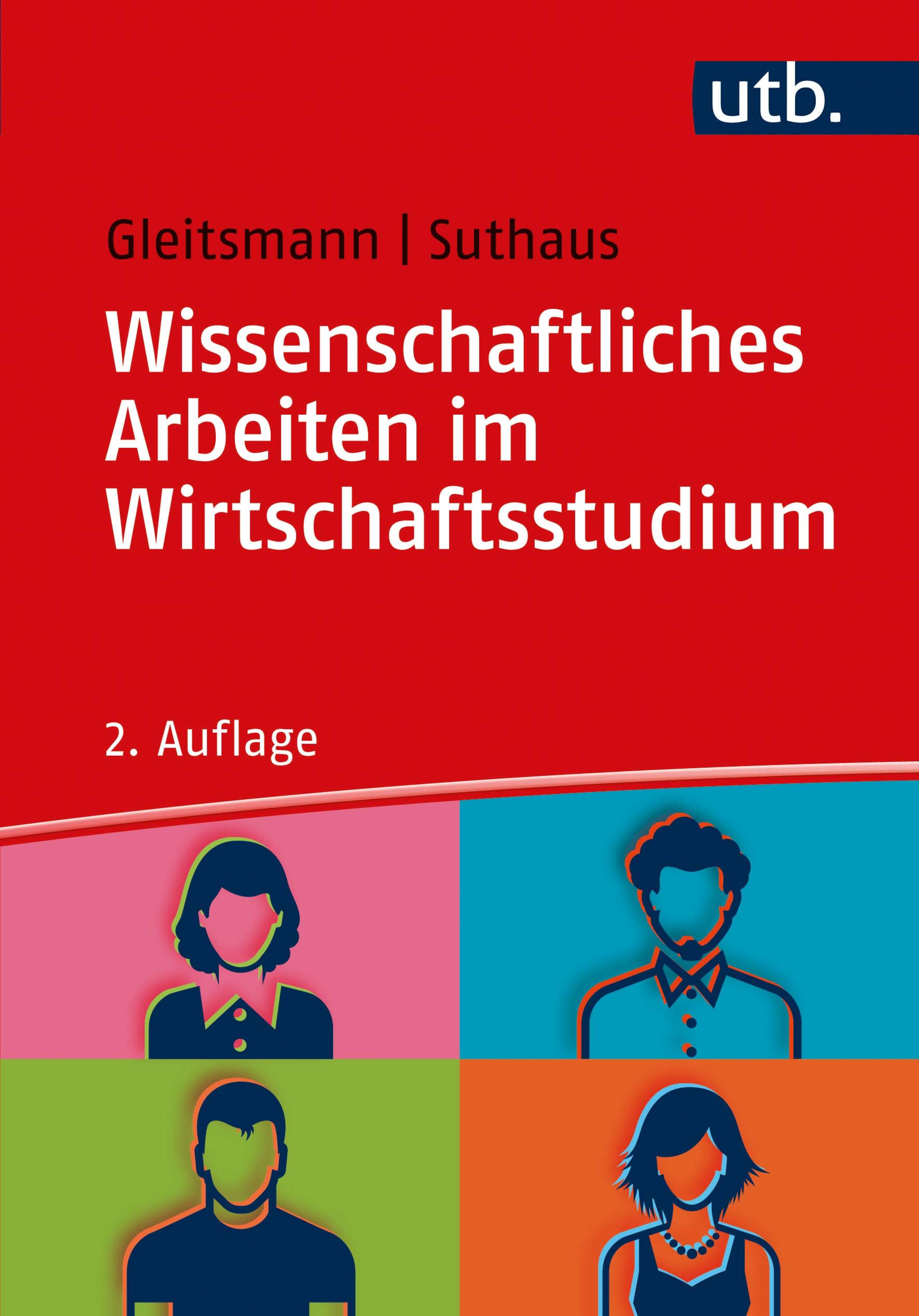 Обложка книги «Wissenschaftliches Arbeiten im Wirtschaftsstudium»