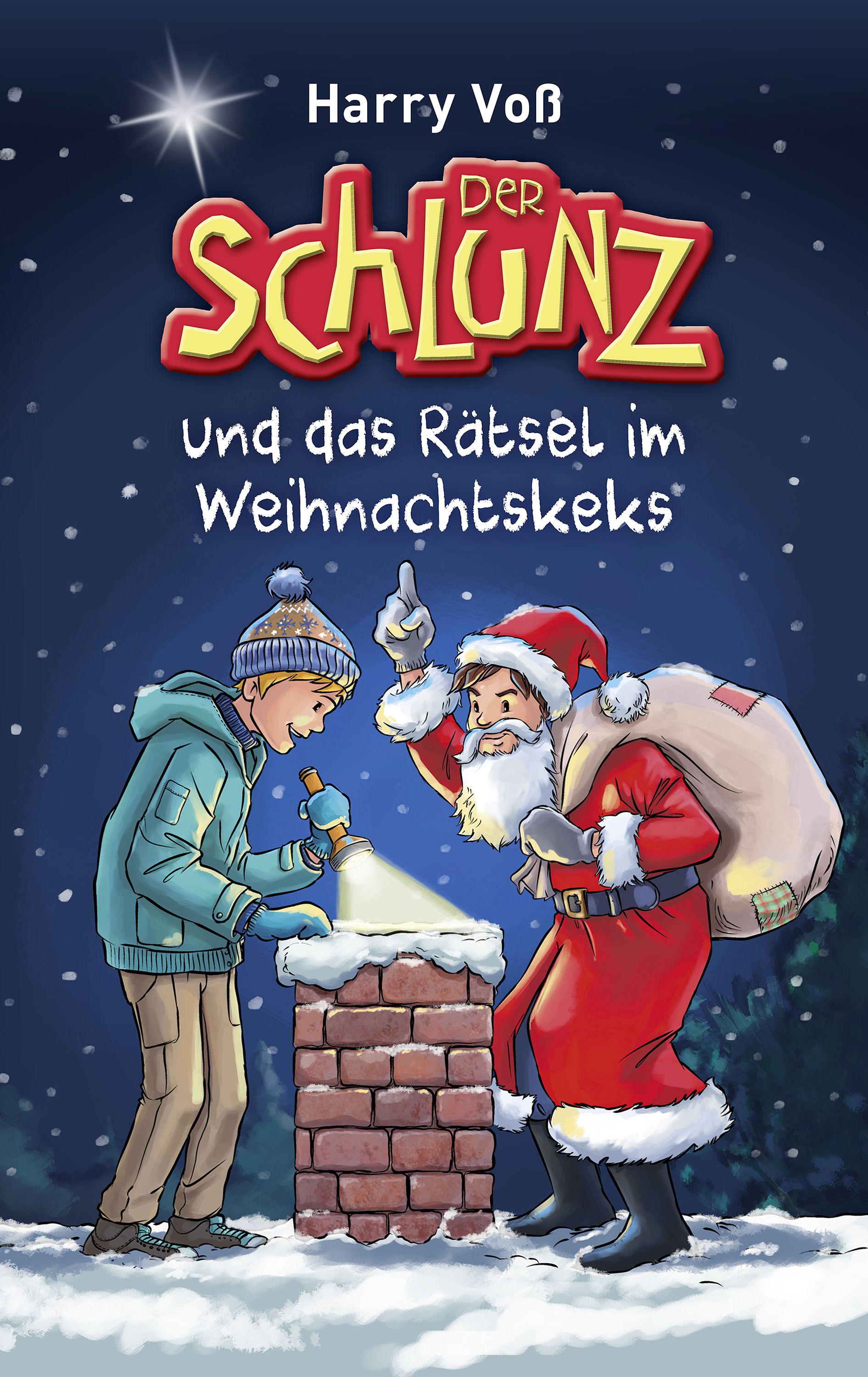 Обложка книги «Der Schlunz und das Rätsel im Weihnachtskeks»