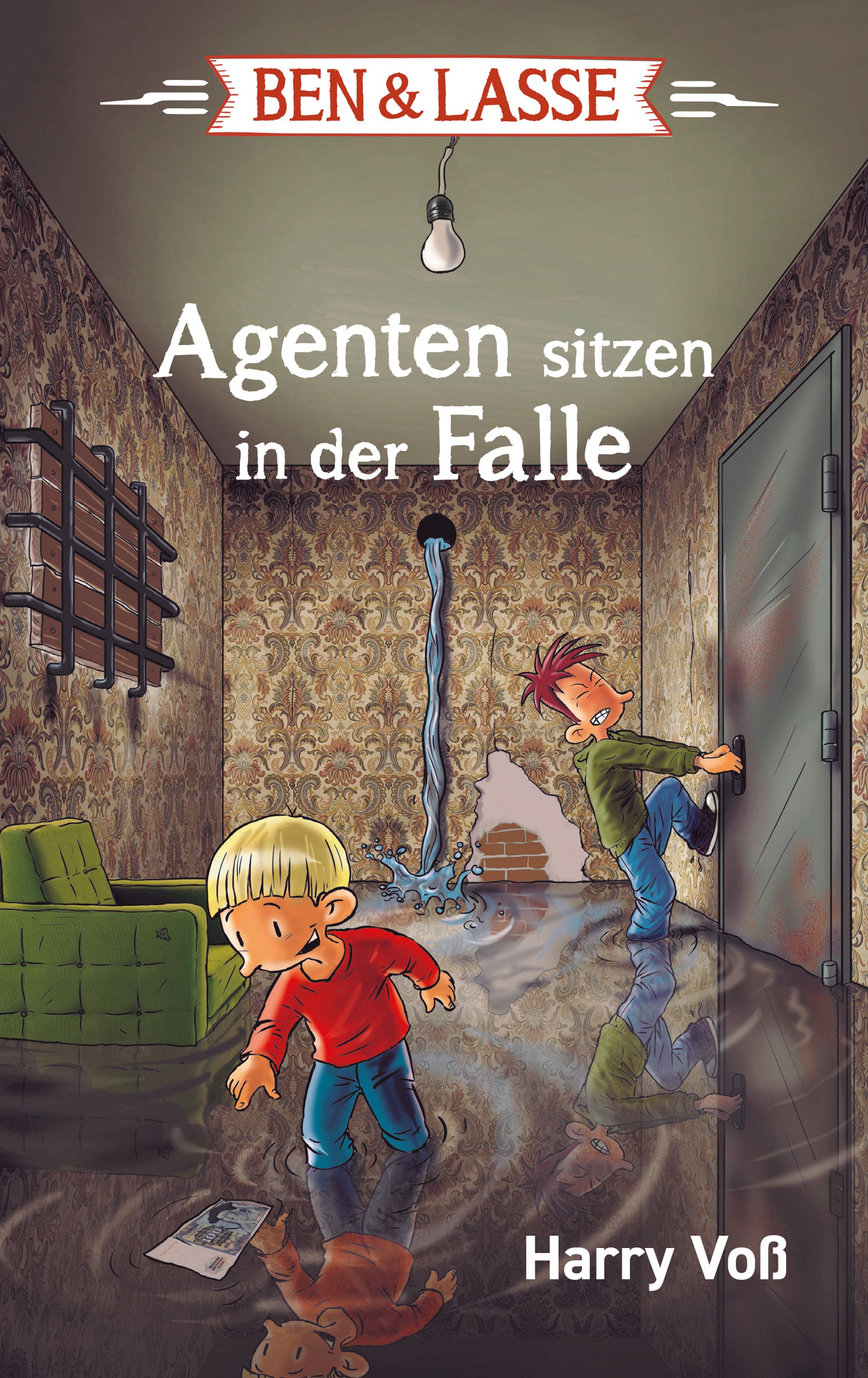 Обложка книги «Ben und Lasse - Agenten sitzen in der Falle»