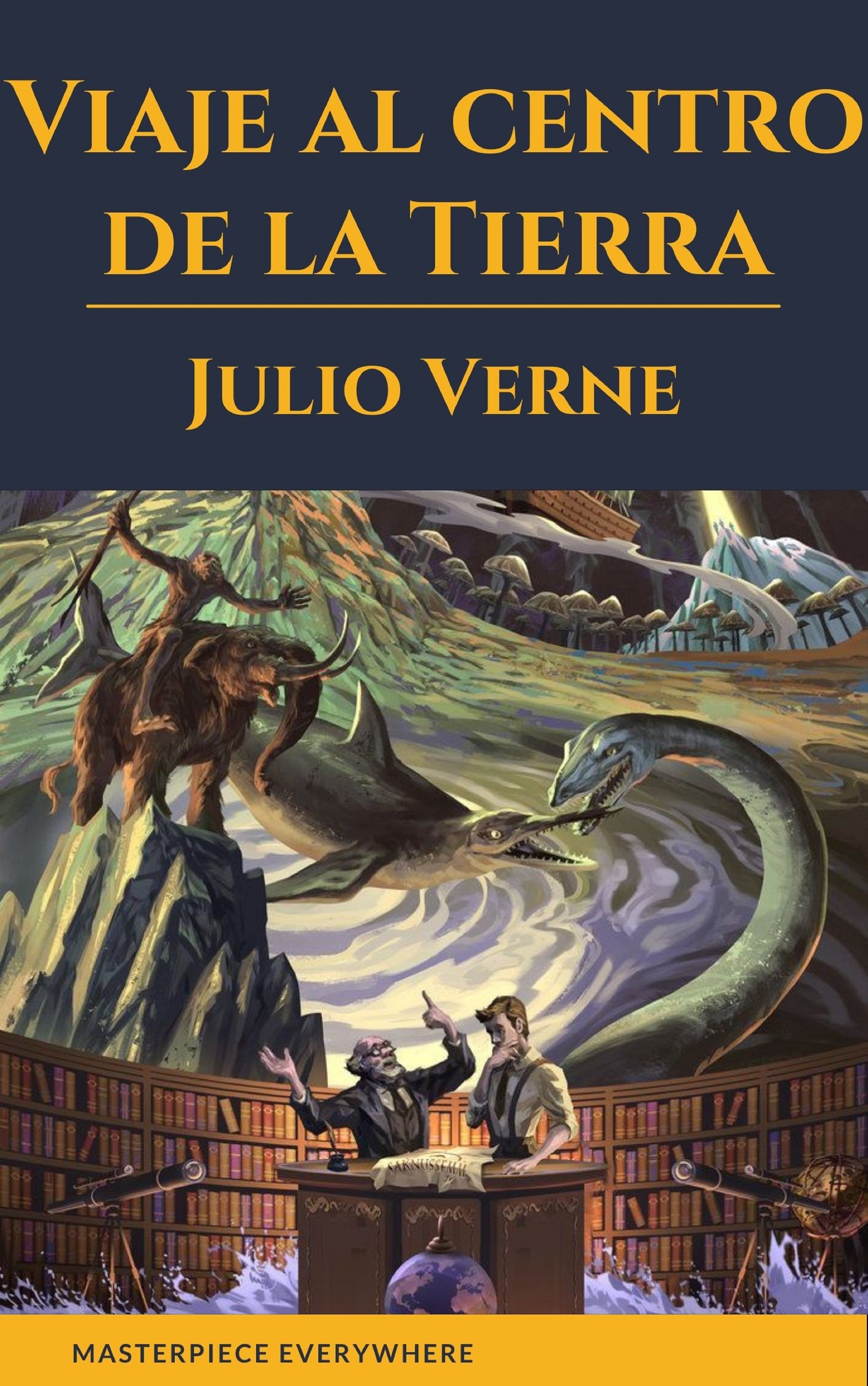 Обложка книги «Viaje al centro de la Tierra»